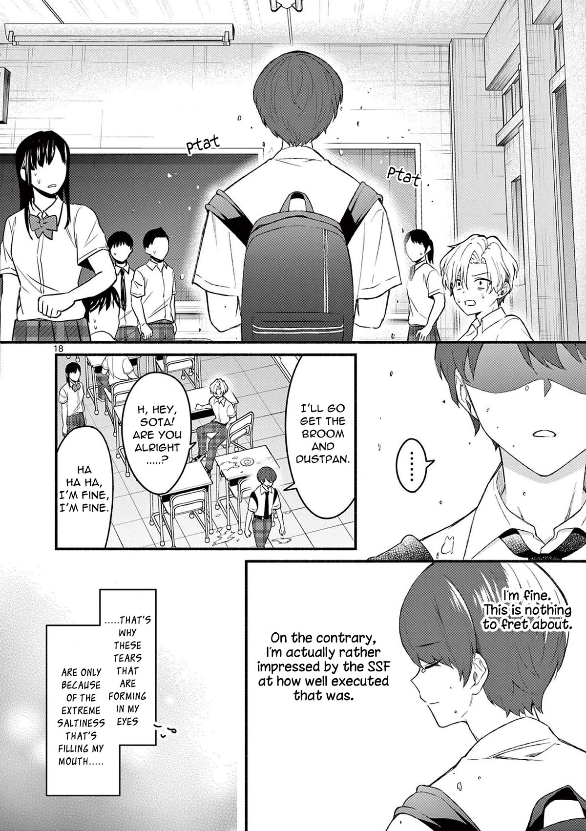 Shiotaiou no Sato-san ga Ore ni dake Amai Chapter 55 page 18 - Chapter 55