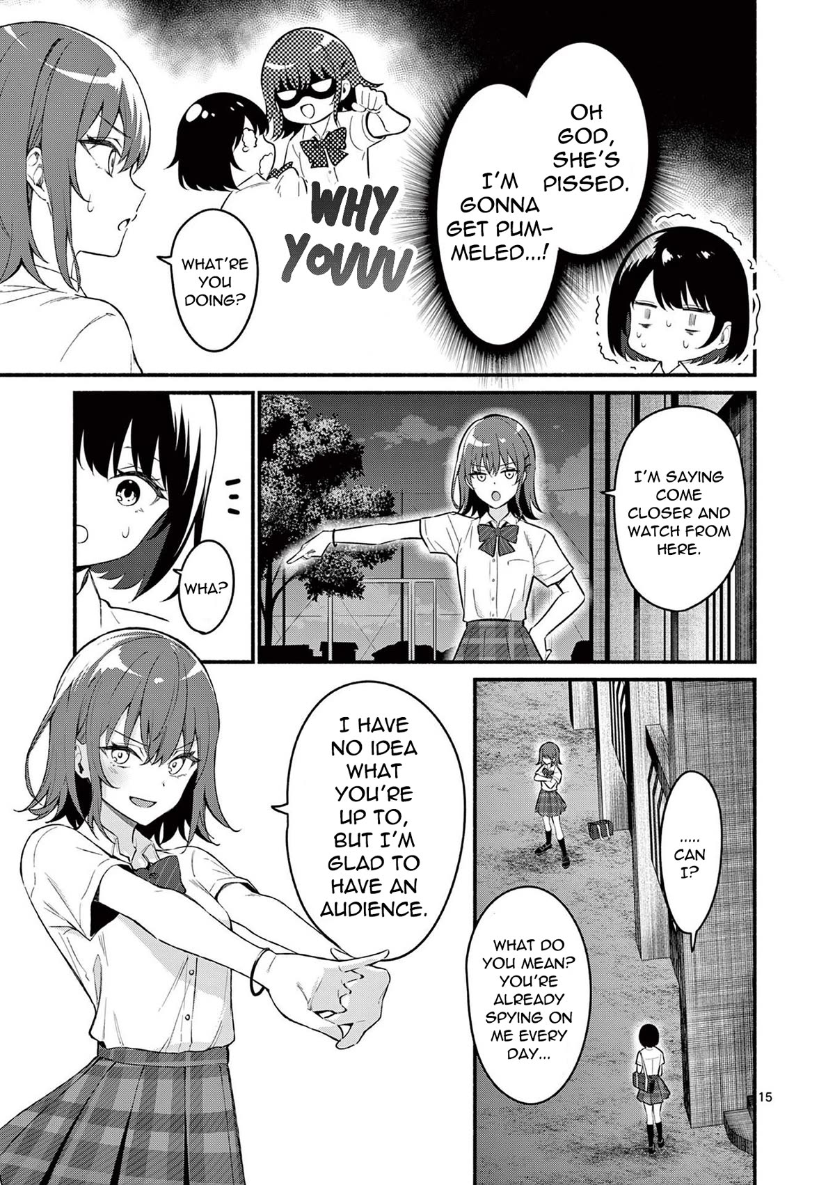 Shiotaiou no Sato-san ga Ore ni dake Amai Chapter 56 page 15 - Chapter 56