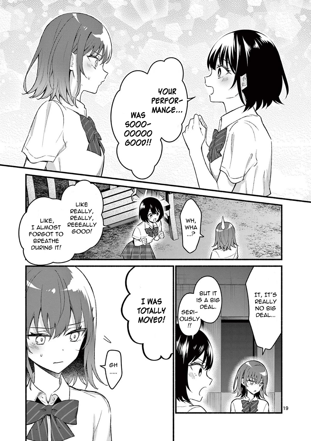 Shiotaiou no Sato-san ga Ore ni dake Amai Chapter 56 page 19 - Chapter 56