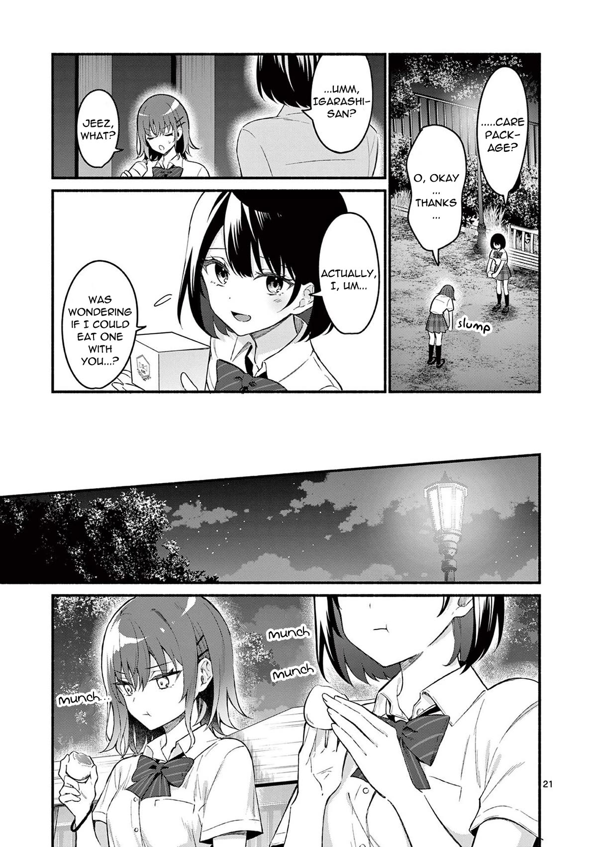 Shiotaiou no Sato-san ga Ore ni dake Amai Chapter 56 page 21 - Chapter 56
