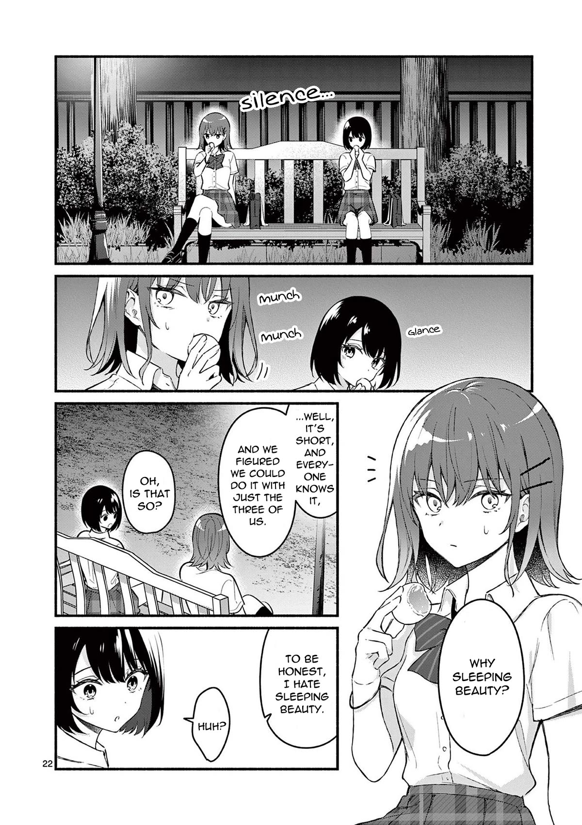 Shiotaiou no Sato-san ga Ore ni dake Amai Chapter 56 page 22 - Chapter 56
