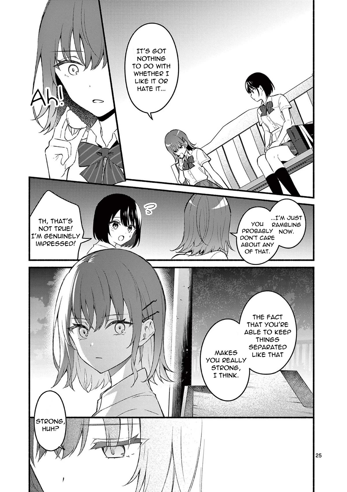 Shiotaiou no Sato-san ga Ore ni dake Amai Chapter 56 page 25 - Chapter 56