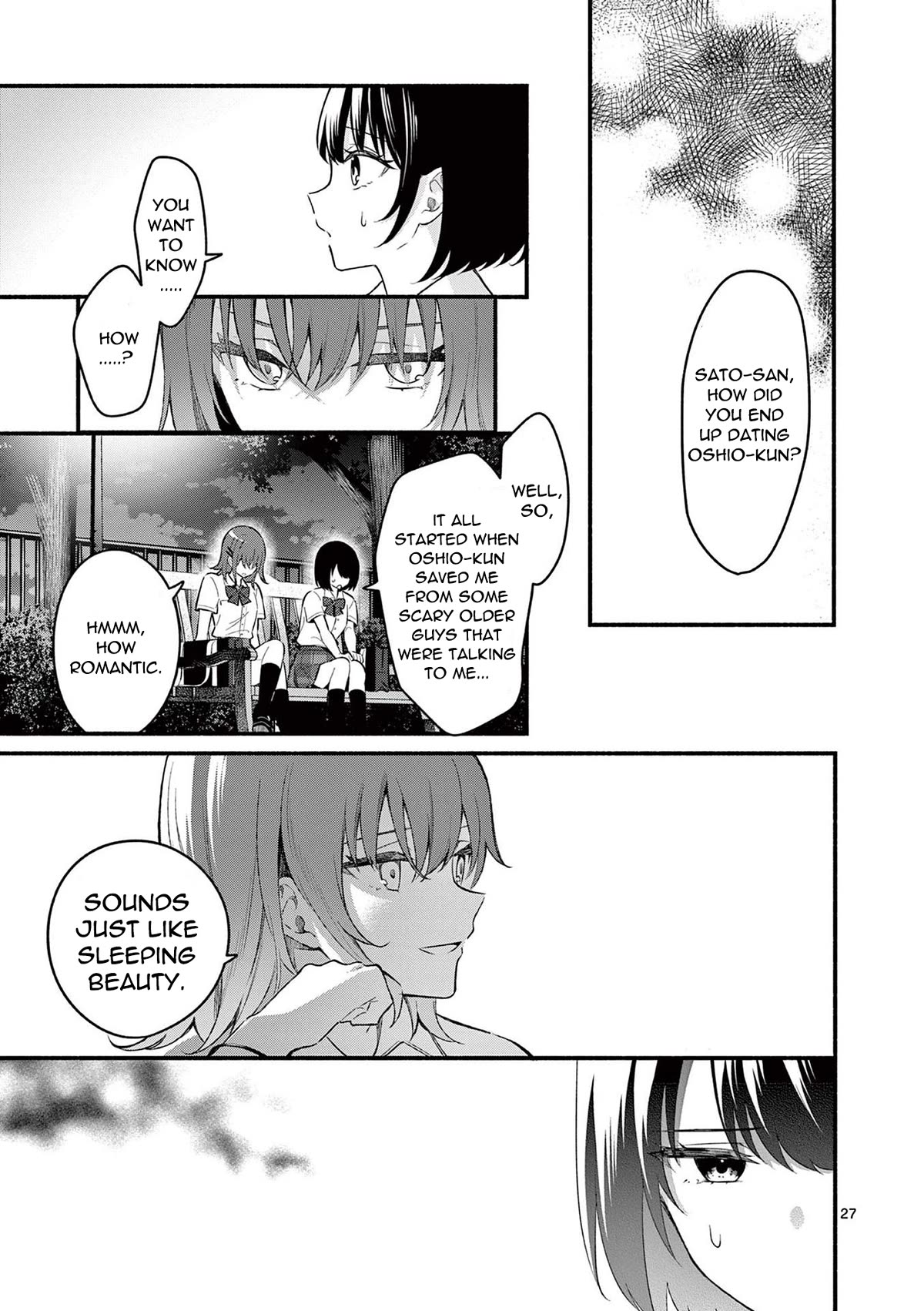 Shiotaiou no Sato-san ga Ore ni dake Amai Chapter 56 page 27 - Chapter 56