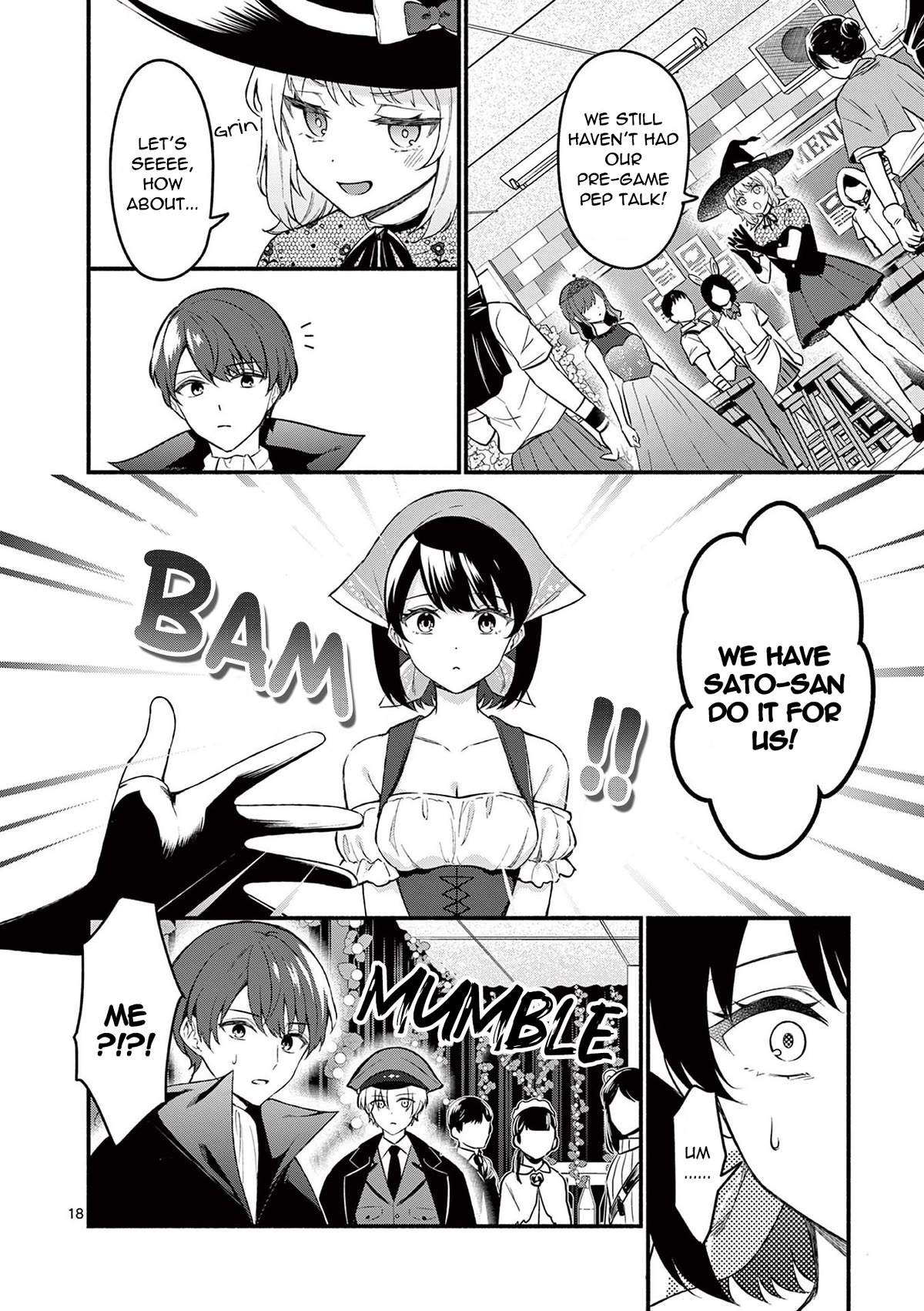 Shiotaiou no Sato-san ga Ore ni dake Amai Chapter 57 page 18 - Chapter 57