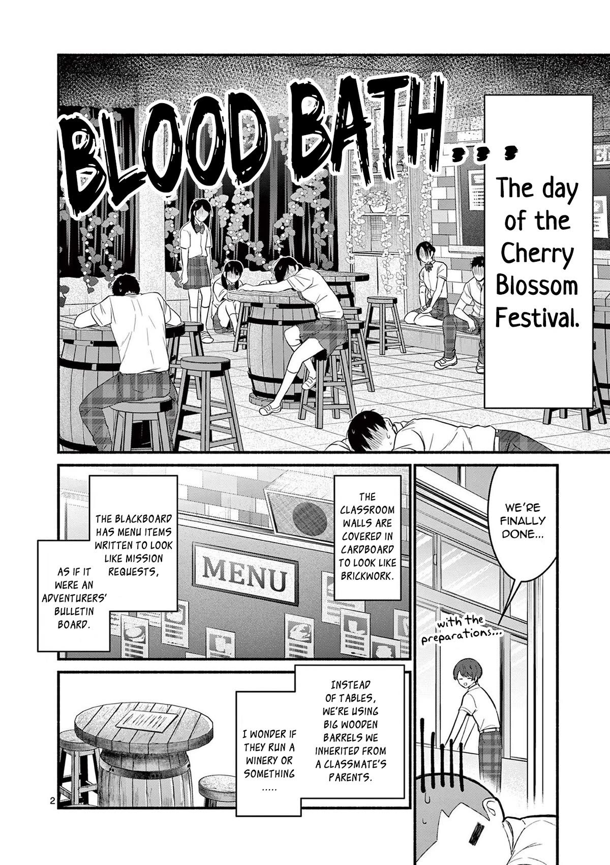Shiotaiou no Sato-san ga Ore ni dake Amai Chapter 57 page 2 - Chapter 57