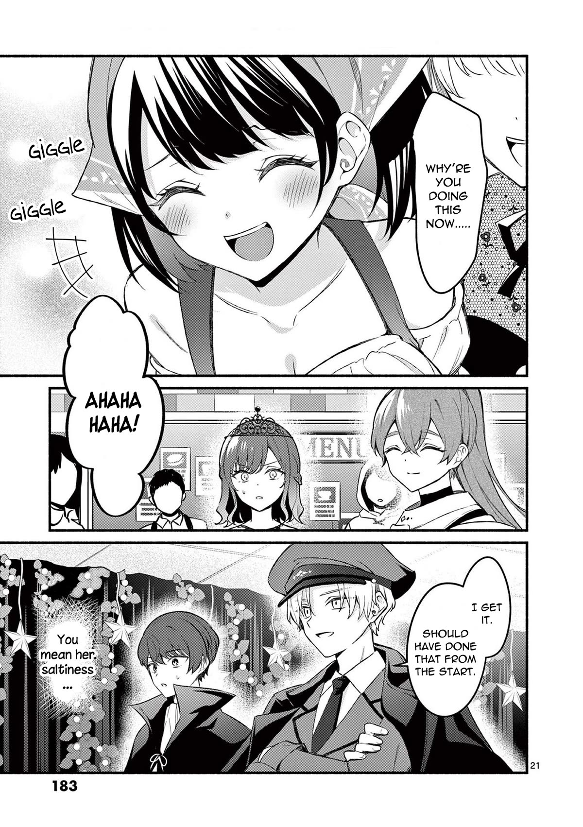 Shiotaiou no Sato-san ga Ore ni dake Amai Chapter 57 page 21 - Chapter 57