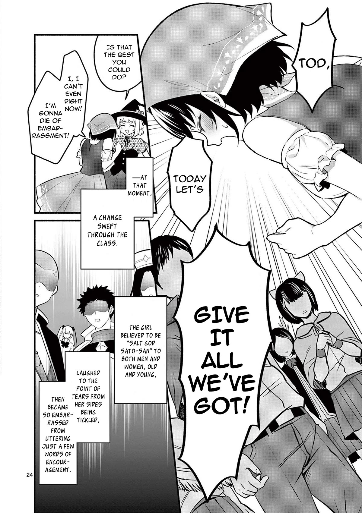 Shiotaiou no Sato-san ga Ore ni dake Amai Chapter 57 page 24 - Chapter 57