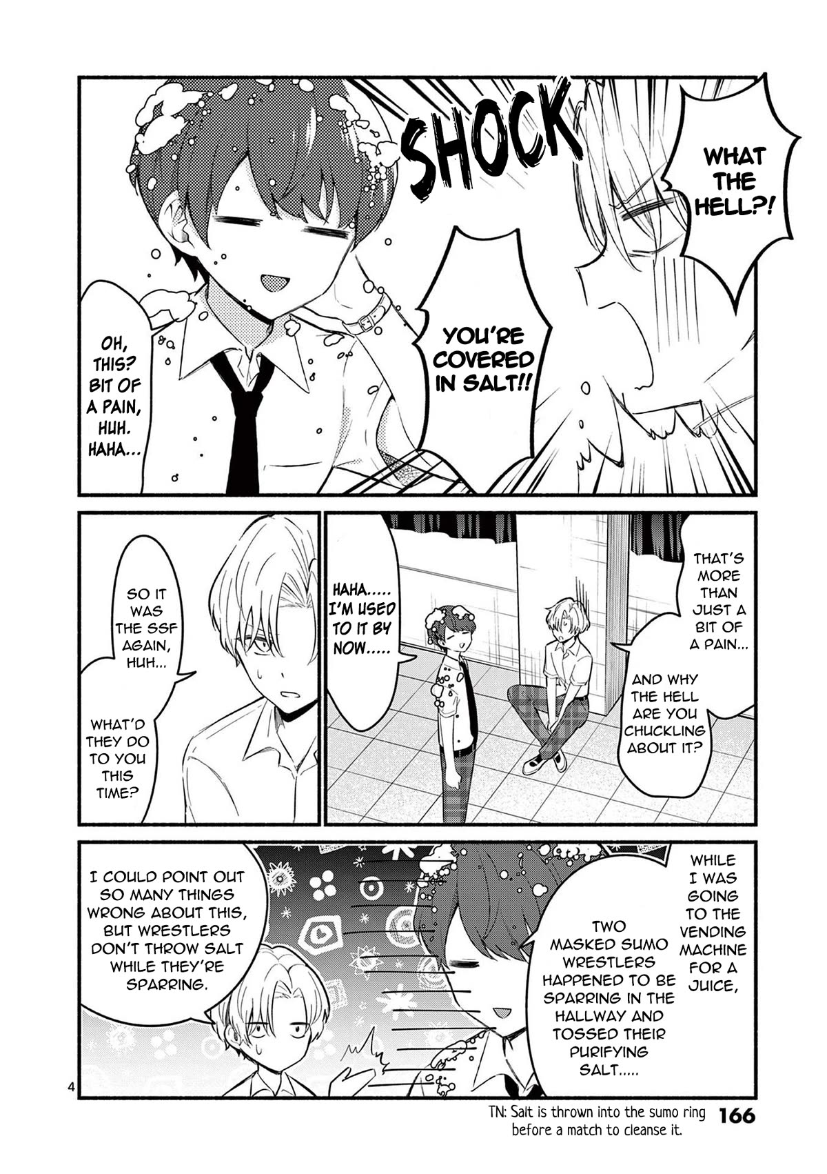 Shiotaiou no Sato-san ga Ore ni dake Amai Chapter 57 page 4 - Chapter 57