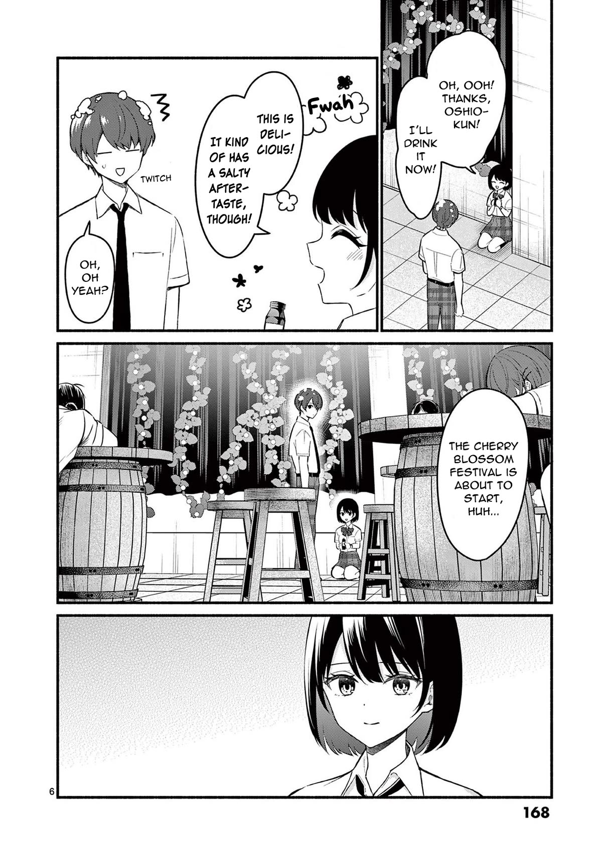 Shiotaiou no Sato-san ga Ore ni dake Amai Chapter 57 page 6 - Chapter 57