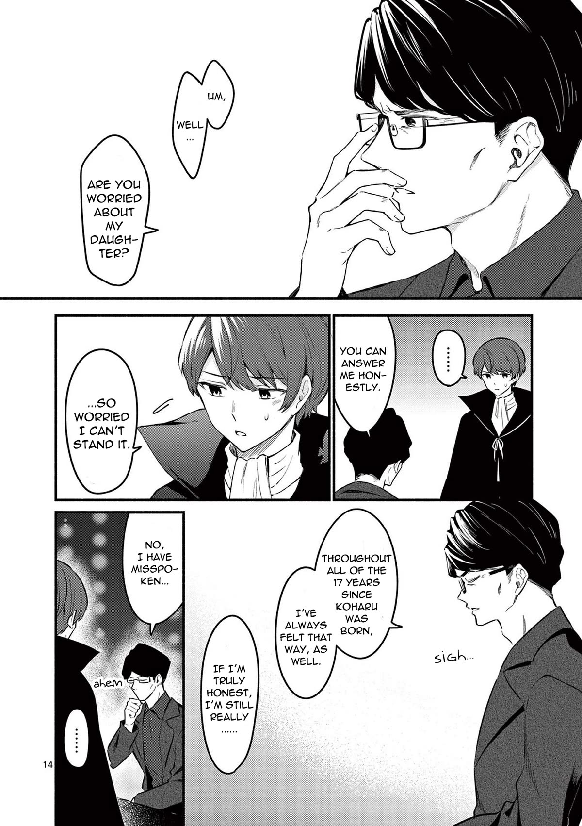Shiotaiou no Sato-san ga Ore ni dake Amai Chapter 58 page 14 - Chapter 58