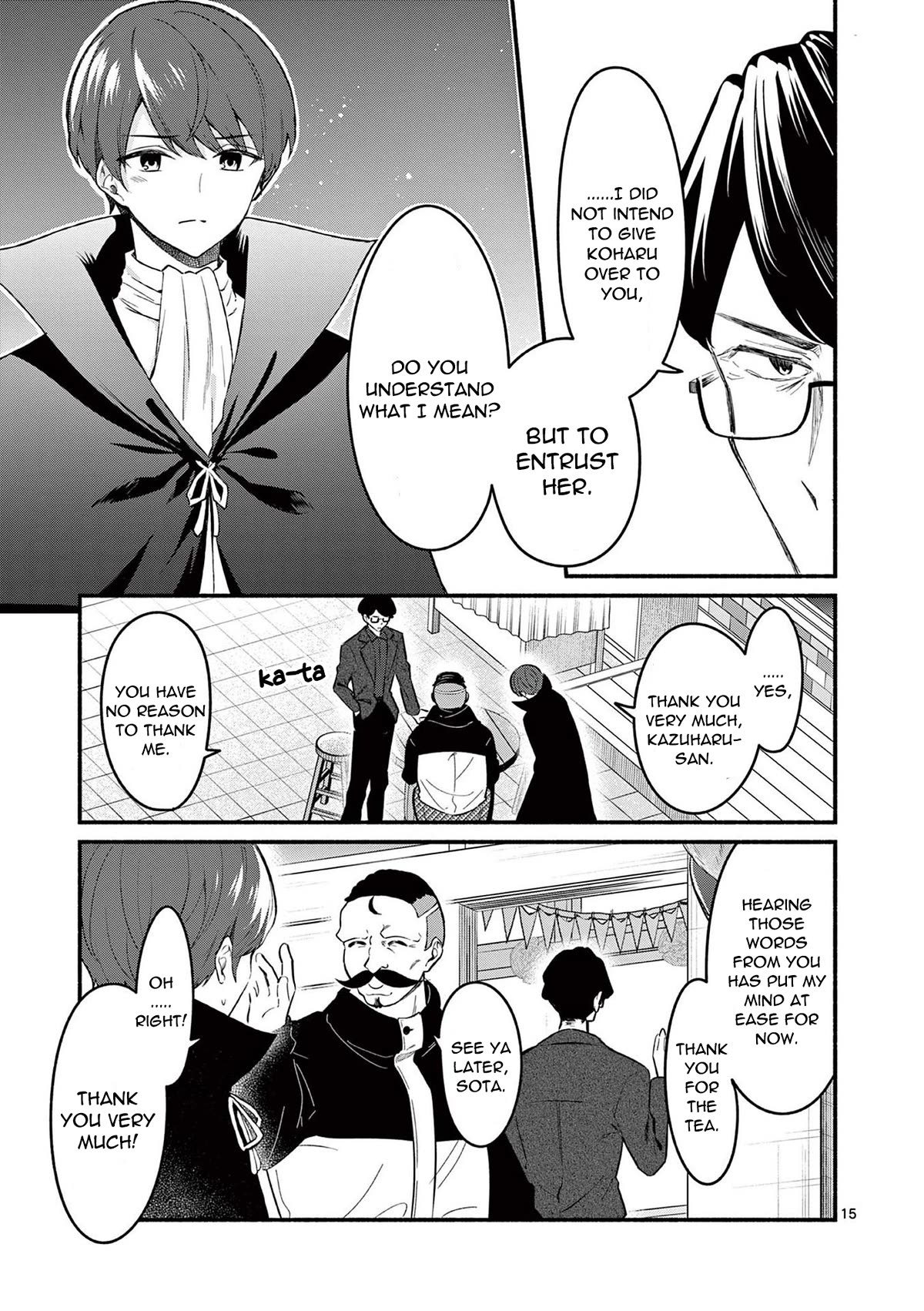 Shiotaiou no Sato-san ga Ore ni dake Amai Chapter 58 page 15 - Chapter 58