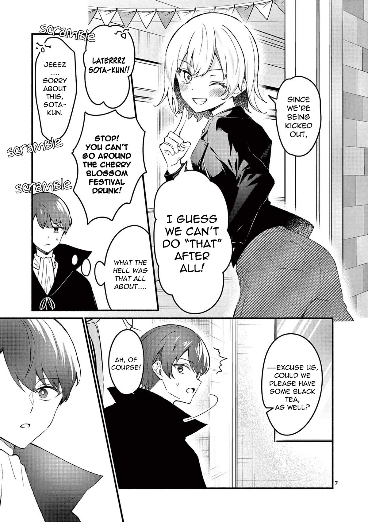 Shiotaiou no Sato-san ga Ore ni dake Amai Chapter 58 page 7 - Chapter 58