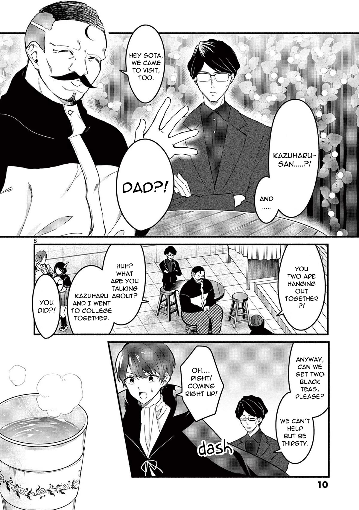 Shiotaiou no Sato-san ga Ore ni dake Amai Chapter 58 page 8 - Chapter 58