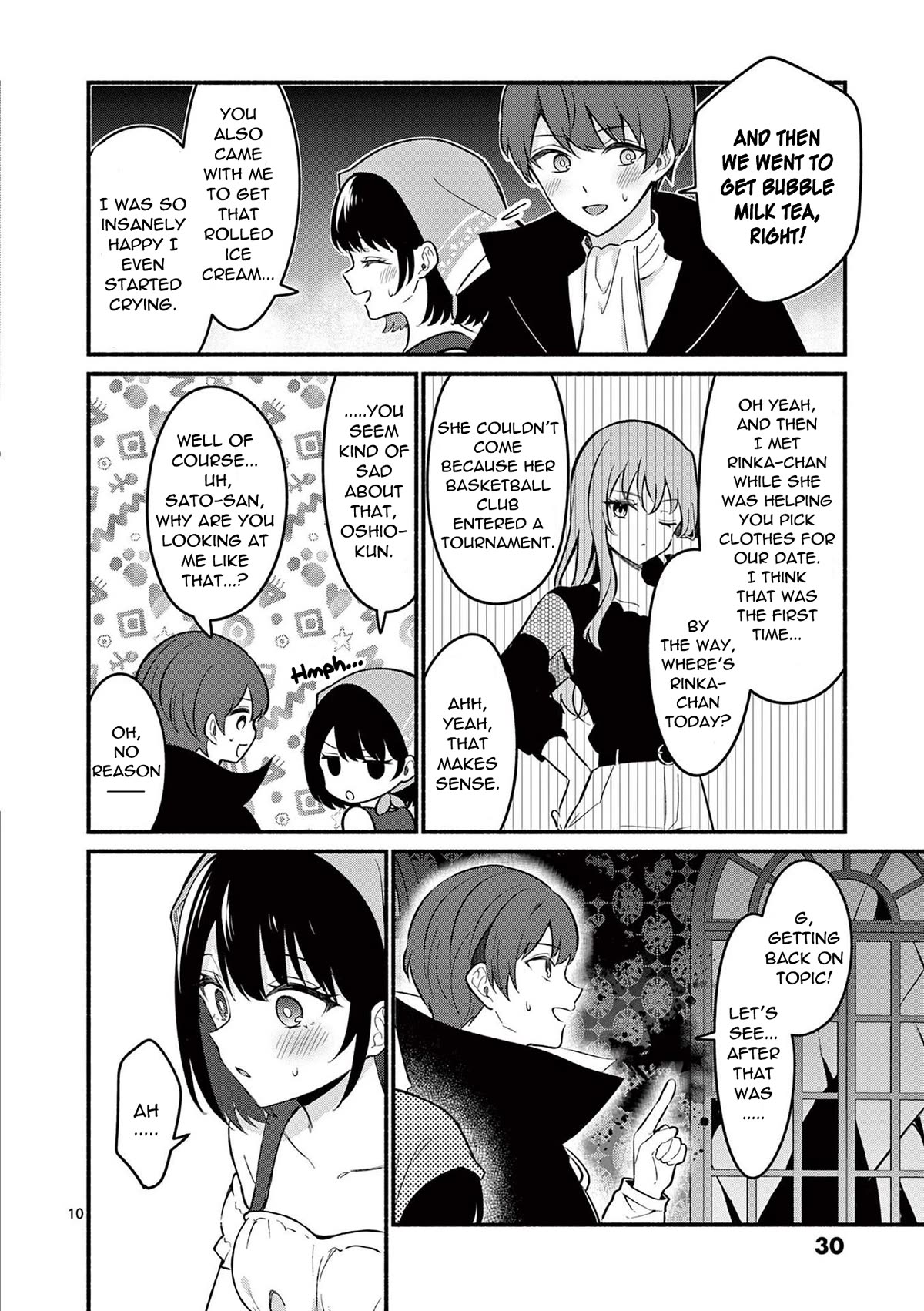 Shiotaiou no Sato-san ga Ore ni dake Amai Chapter 59 page 10 - Chapter 59