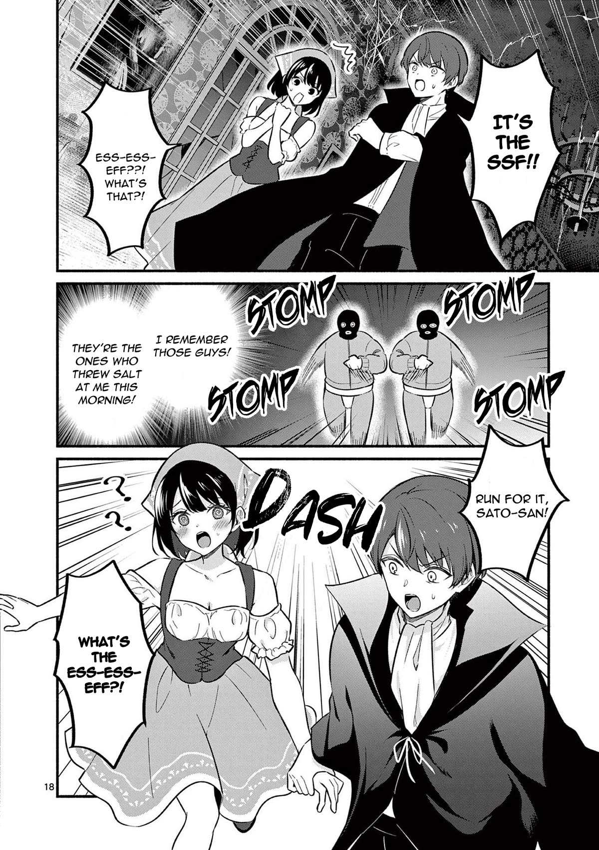 Shiotaiou no Sato-san ga Ore ni dake Amai Chapter 59 page 18 - Chapter 59