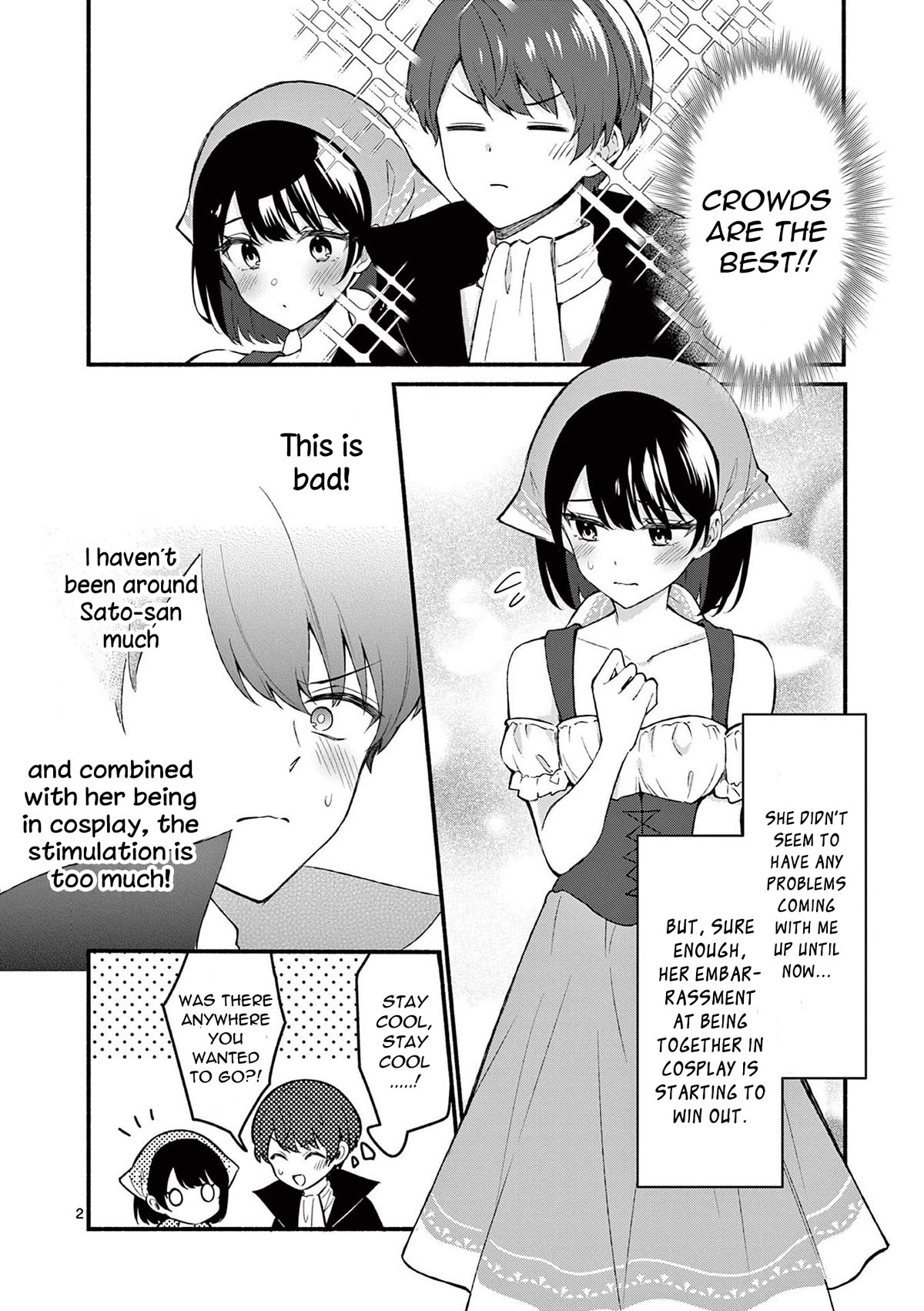 Shiotaiou no Sato-san ga Ore ni dake Amai Chapter 59 page 2 - Chapter 59