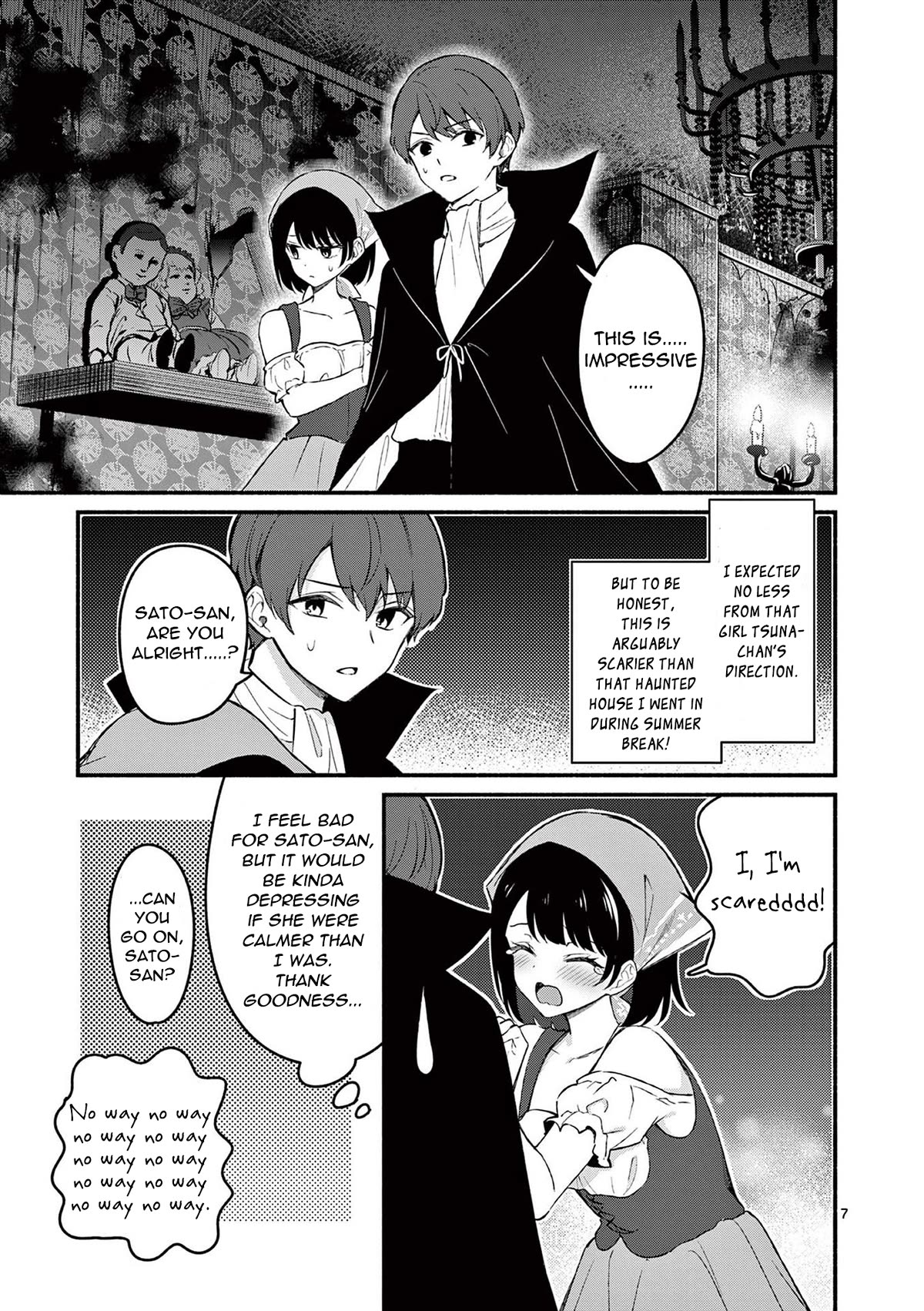 Shiotaiou no Sato-san ga Ore ni dake Amai Chapter 59 page 7 - Chapter 59
