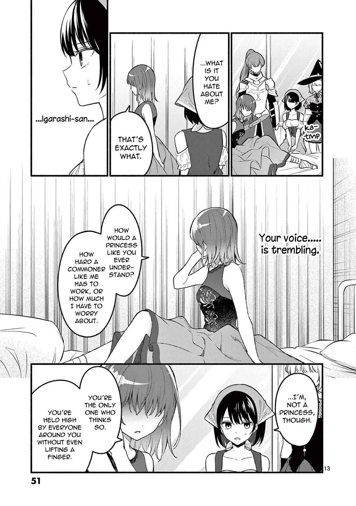 Shiotaiou no Sato-san ga Ore ni dake Amai Chapter 60 page 13 - Chapter 60