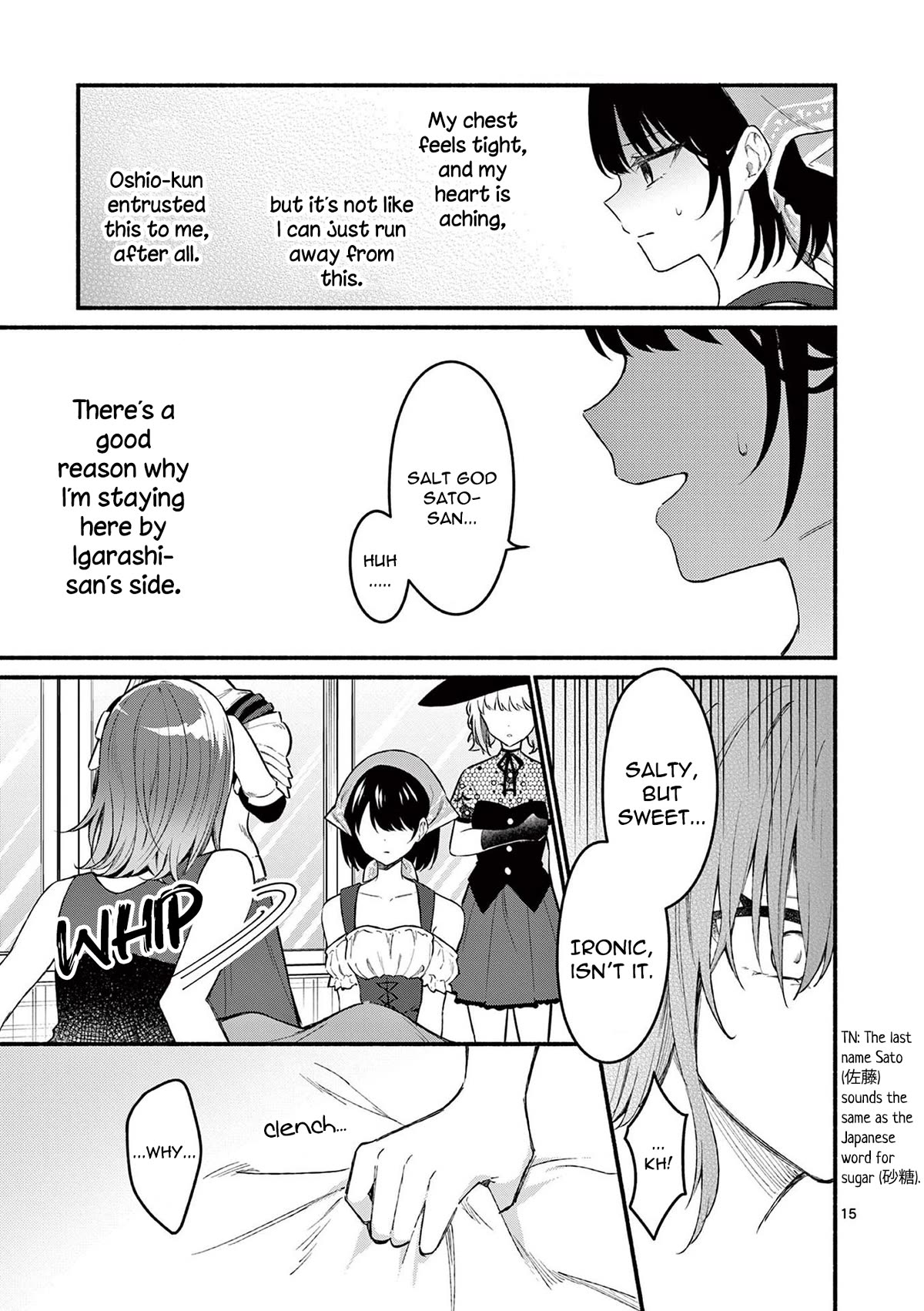 Shiotaiou no Sato-san ga Ore ni dake Amai Chapter 60 page 15 - Chapter 60