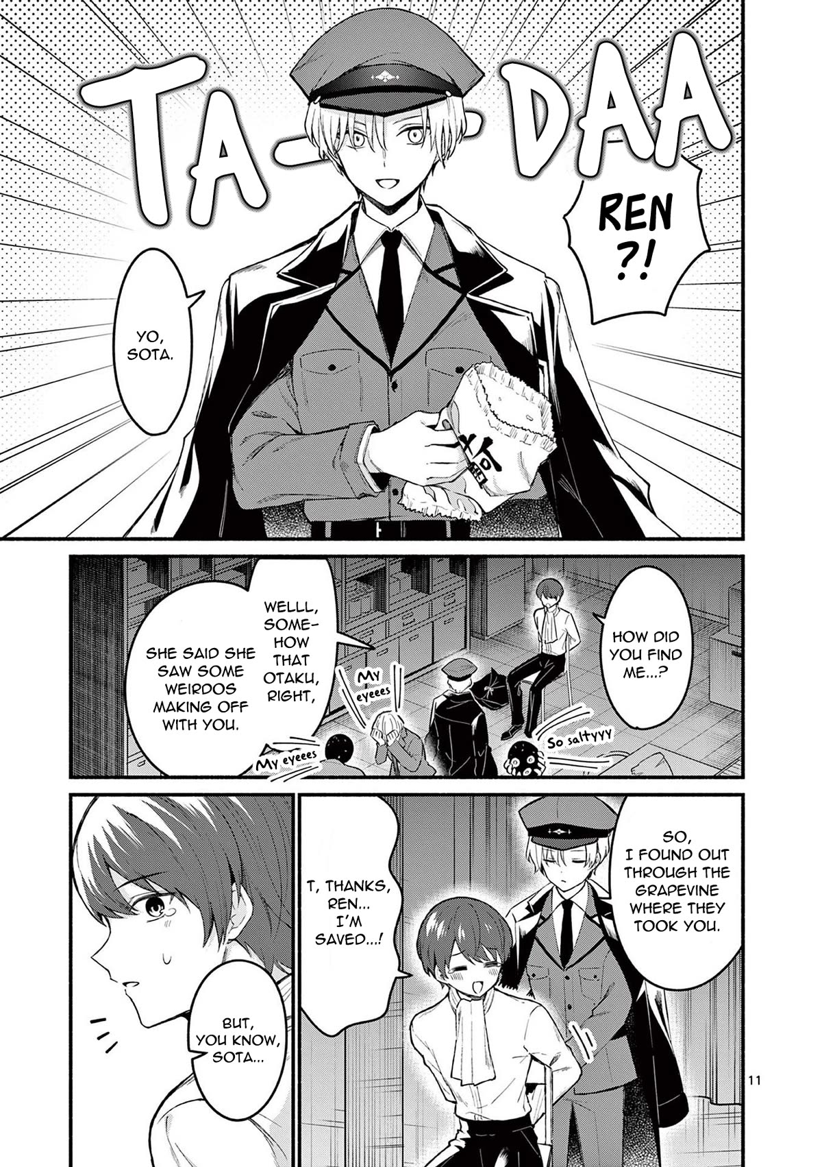 Shiotaiou no Sato-san ga Ore ni dake Amai Chapter 61 page 11 - Chapter 61