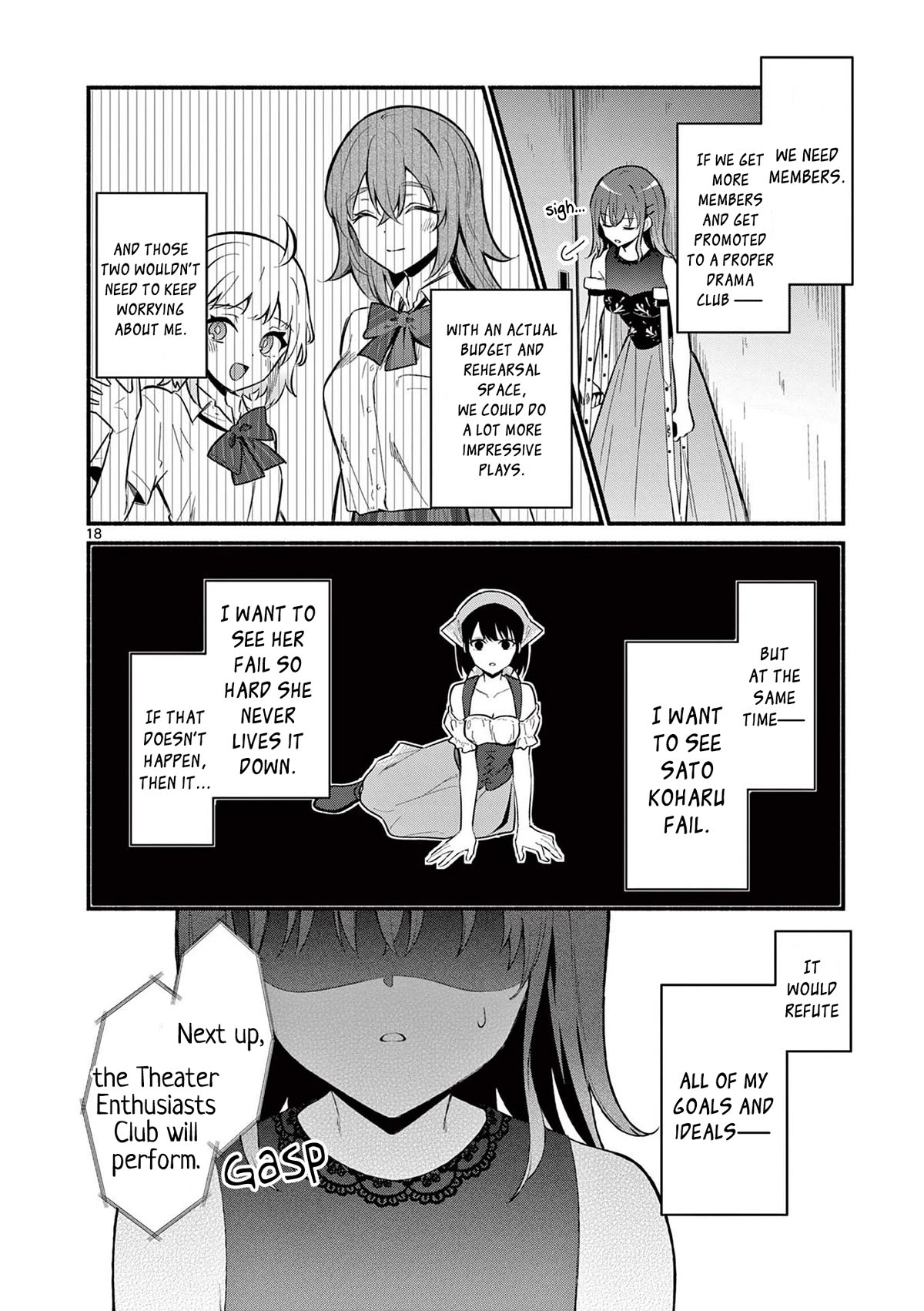 Shiotaiou no Sato-san ga Ore ni dake Amai Chapter 61 page 18 - Chapter 61
