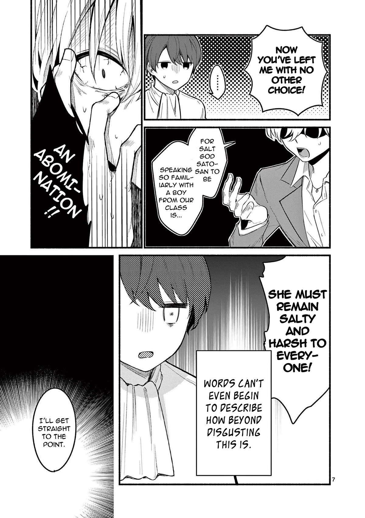 Shiotaiou no Sato-san ga Ore ni dake Amai Chapter 61 page 7 - Chapter 61