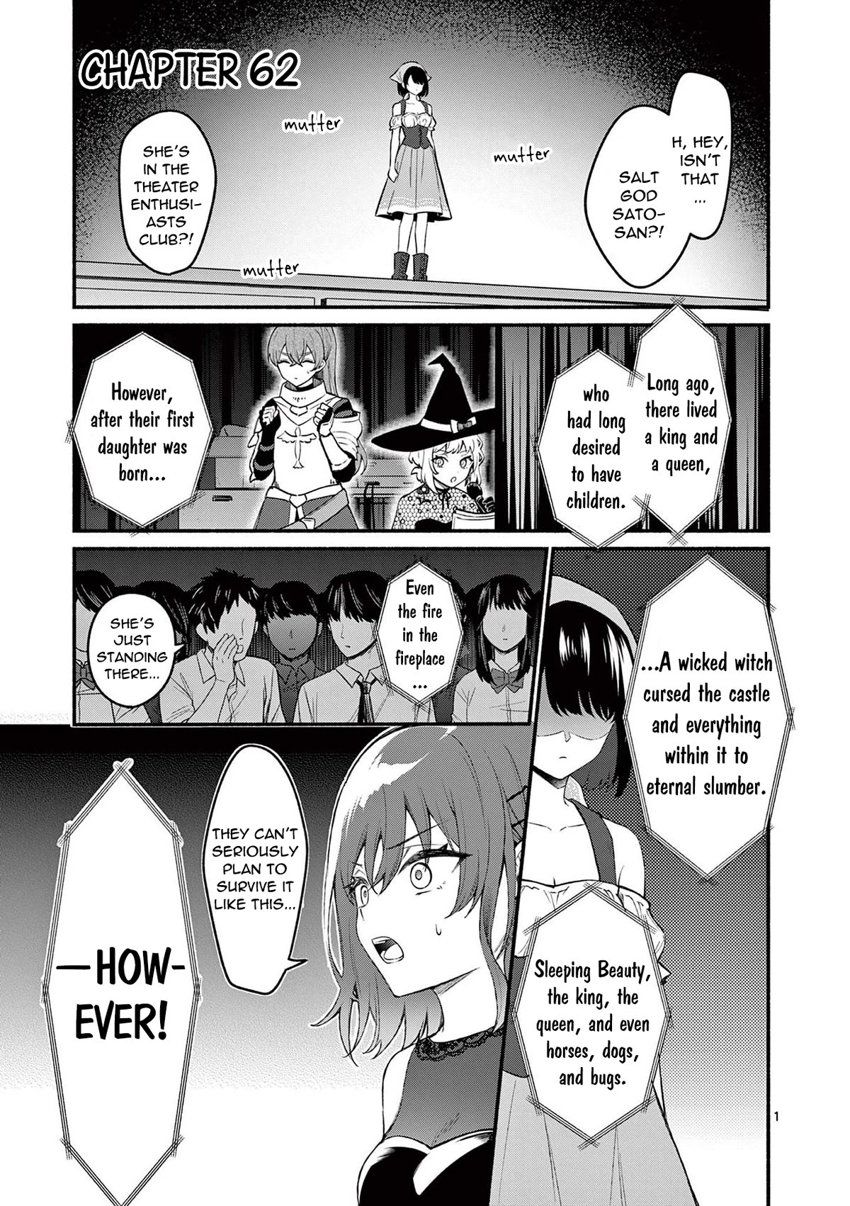 Shiotaiou no Sato-san ga Ore ni dake Amai Chapter 62 page 1 - Chapter 62