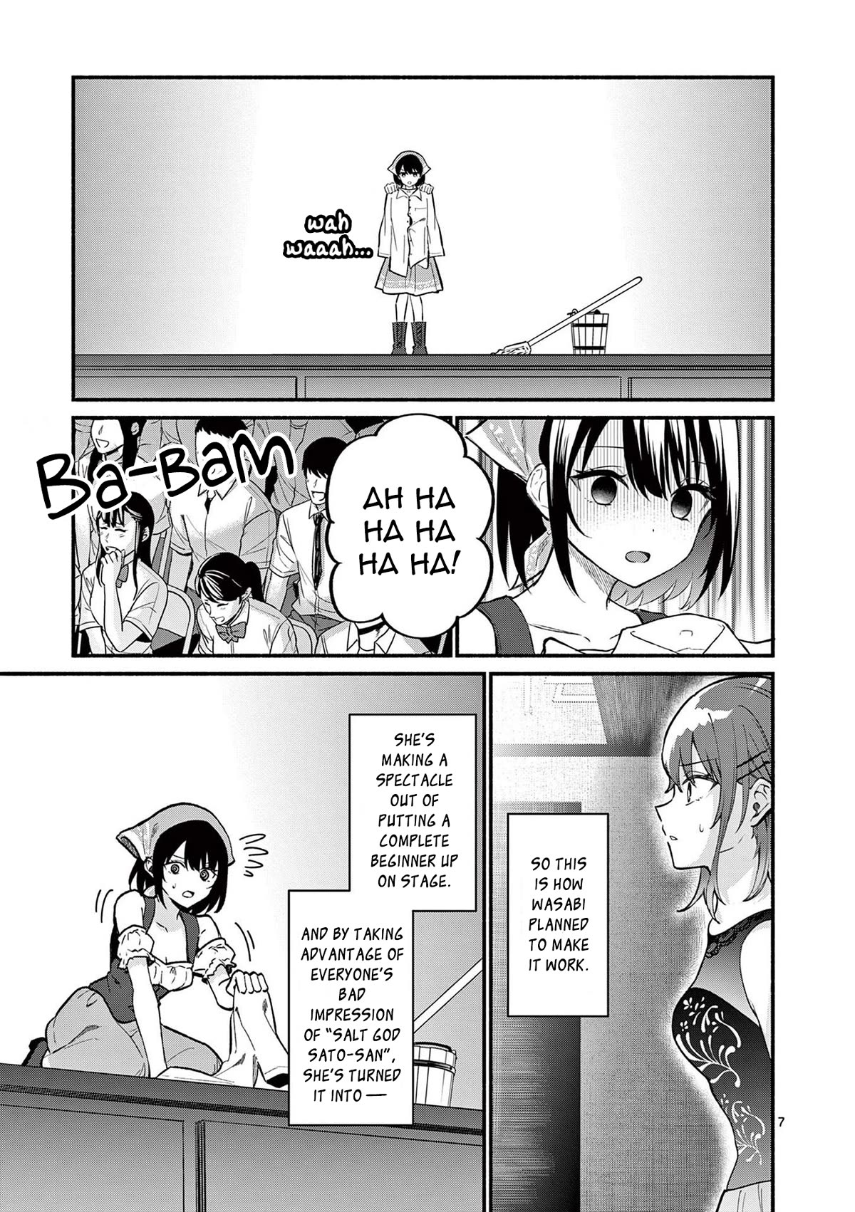 Shiotaiou no Sato-san ga Ore ni dake Amai Chapter 62 page 7 - Chapter 62