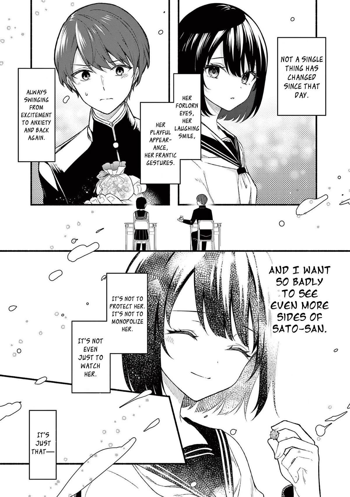 Shiotaiou no Sato-san ga Ore ni dake Amai Chapter 63 page 15 - Chapter 63