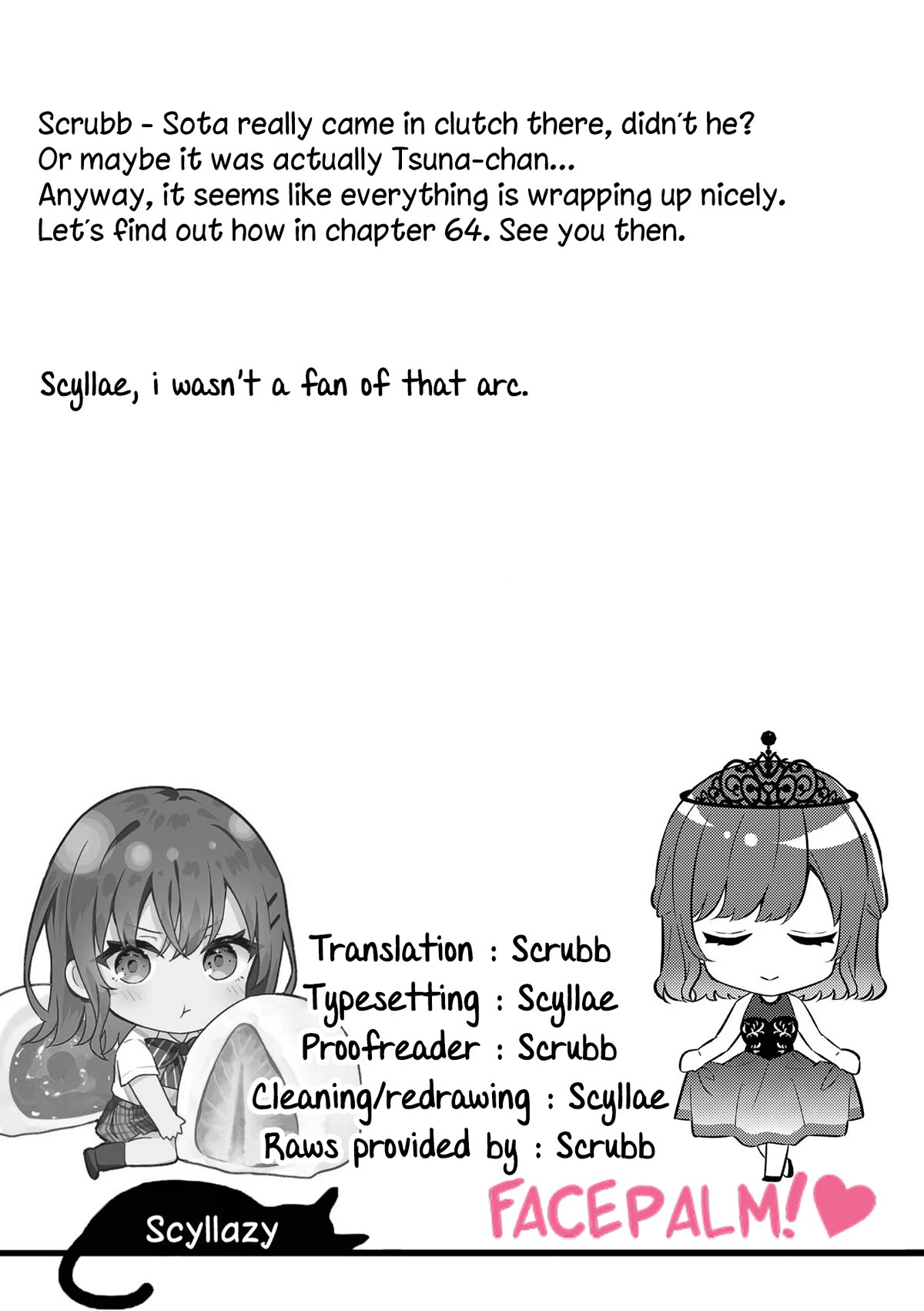 Shiotaiou no Sato-san ga Ore ni dake Amai Chapter 63 page 22 - Chapter 63