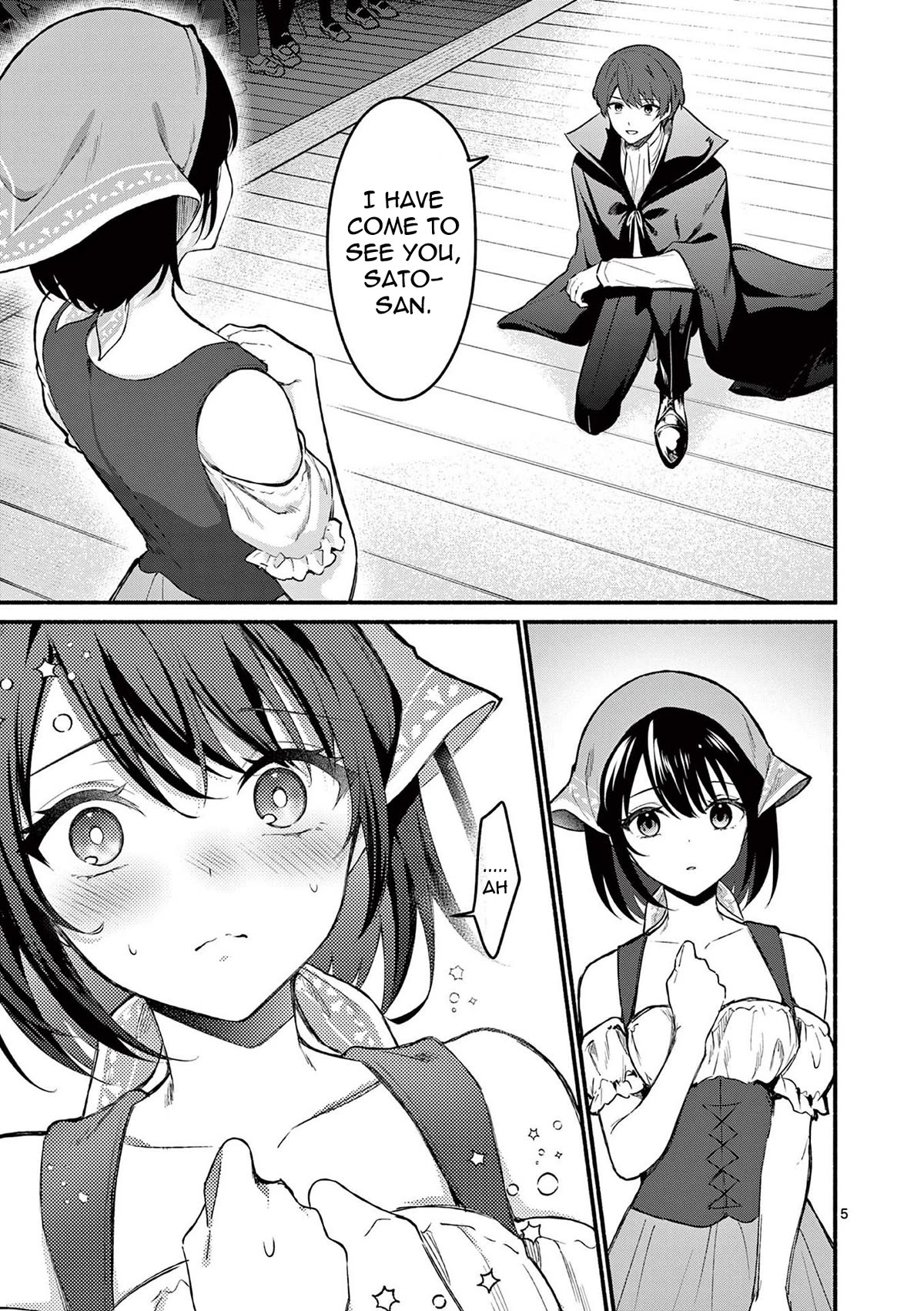 Shiotaiou no Sato-san ga Ore ni dake Amai Chapter 63 page 5 - Chapter 63