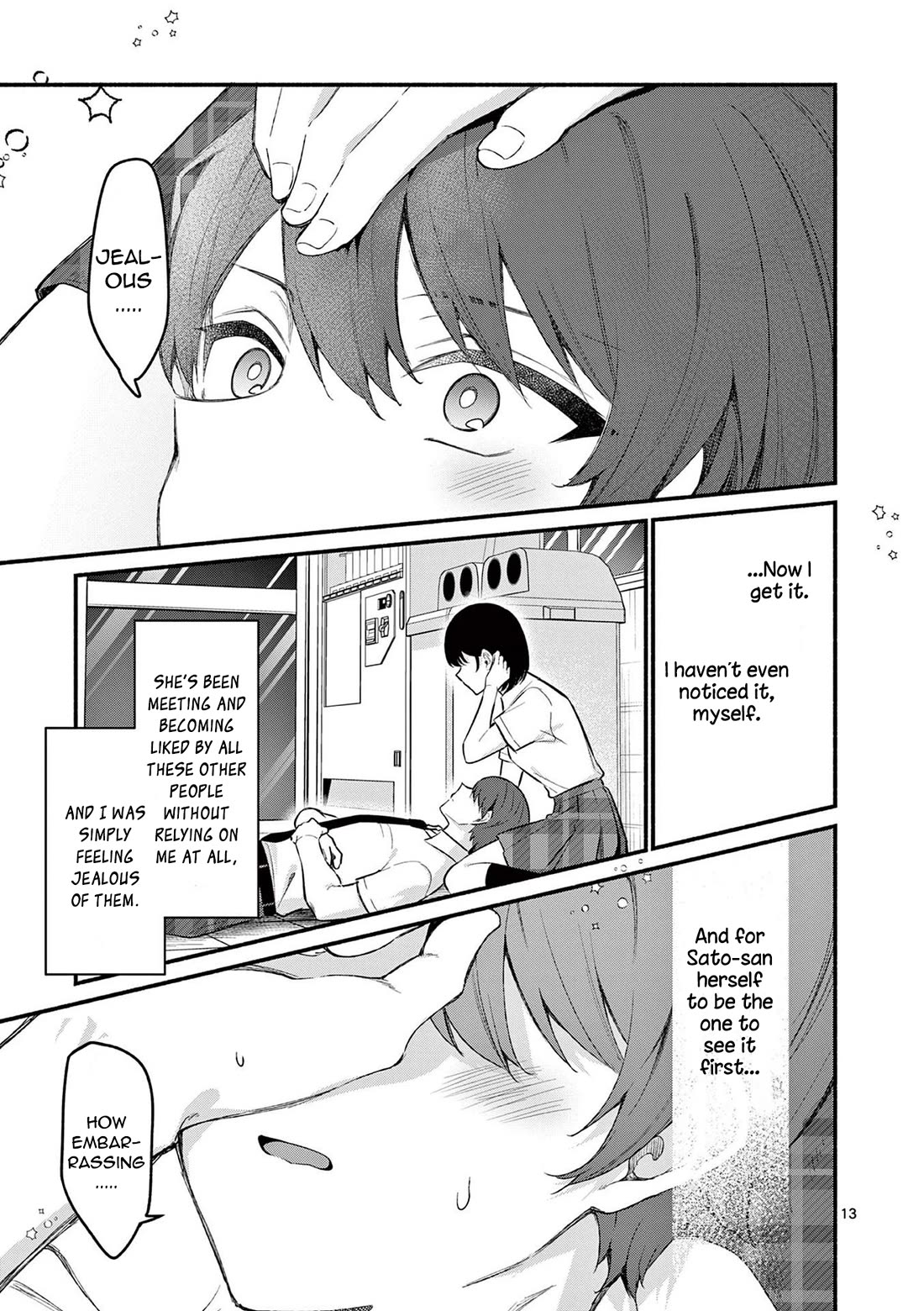 Shiotaiou no Sato-san ga Ore ni dake Amai Chapter 64 page 13 - Chapter 64