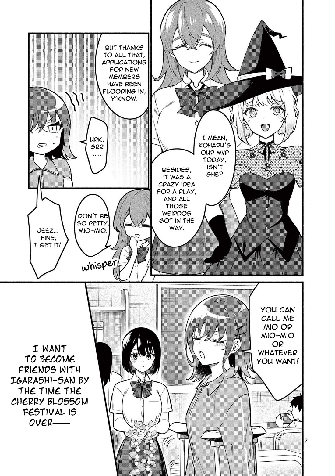 Shiotaiou no Sato-san ga Ore ni dake Amai Chapter 64 page 7 - Chapter 64
