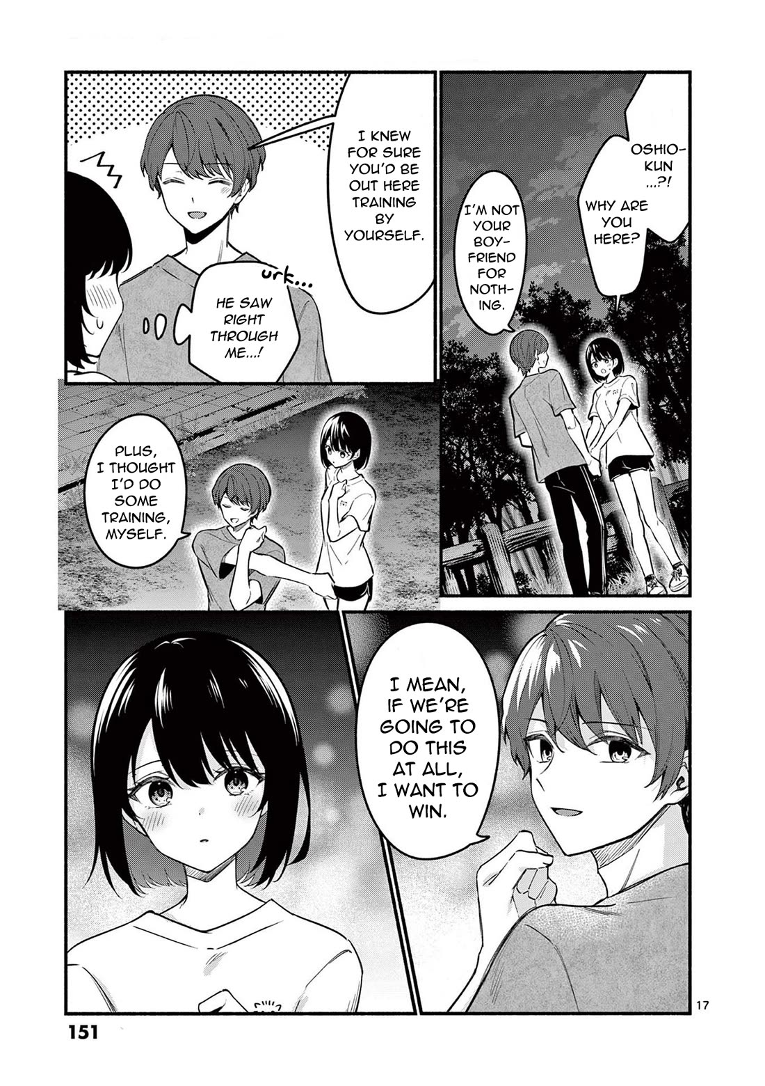 Shiotaiou no Sato-san ga Ore ni dake Amai Chapter 65 page 17 - Chapter 65