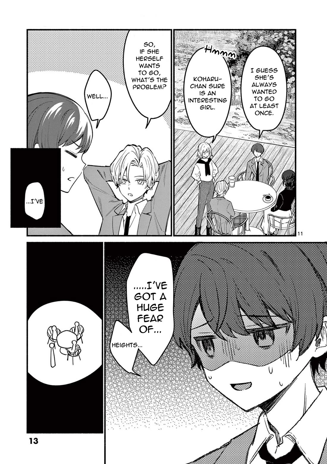 Shiotaiou no Sato-san ga Ore ni dake Amai Chapter 68 page 11 - Chapter 68