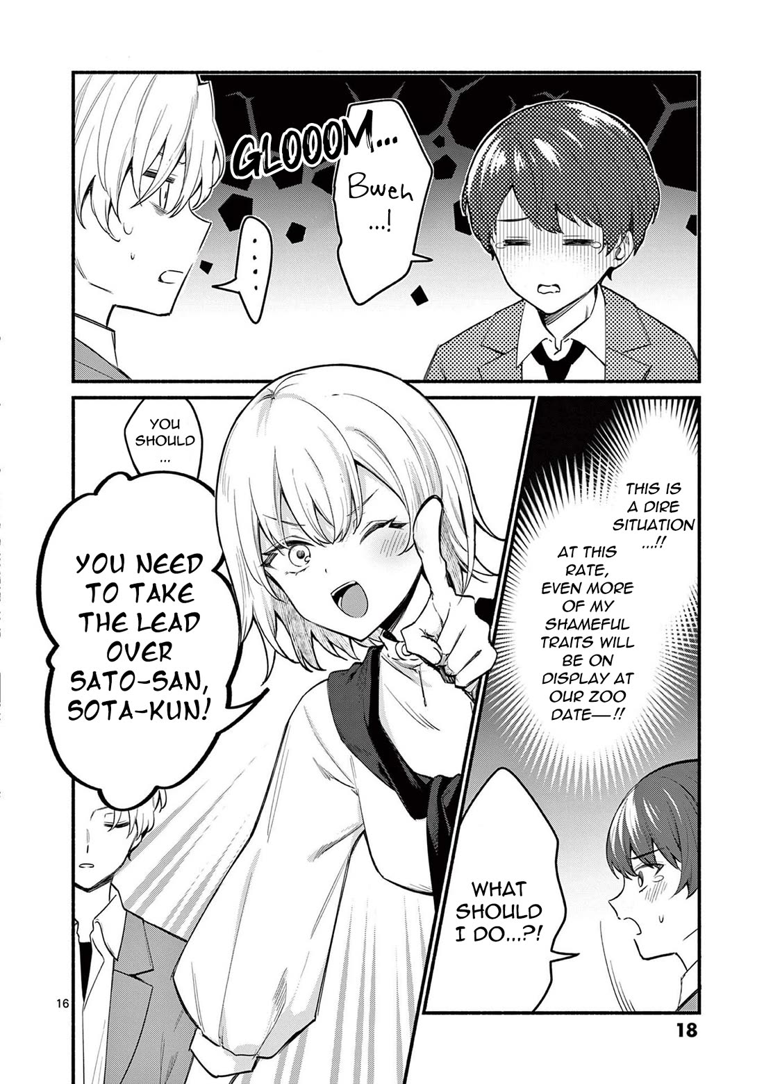 Shiotaiou no Sato-san ga Ore ni dake Amai Chapter 68 page 16 - Chapter 68