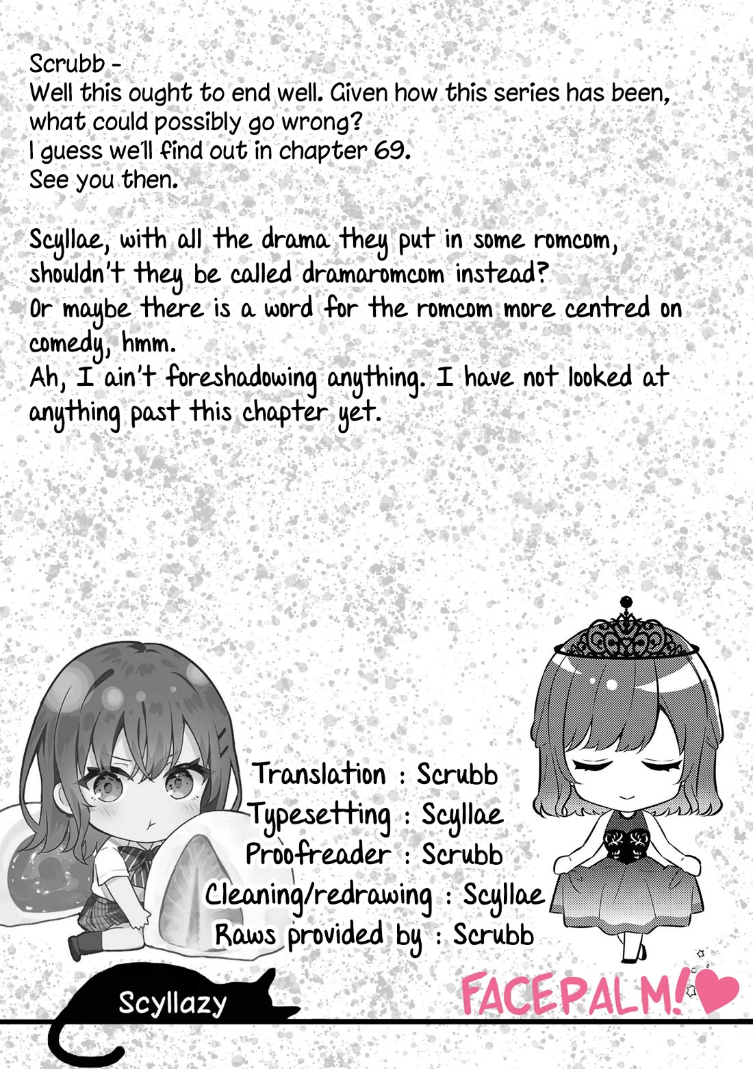 Shiotaiou no Sato-san ga Ore ni dake Amai Chapter 68 page 19 - Chapter 68