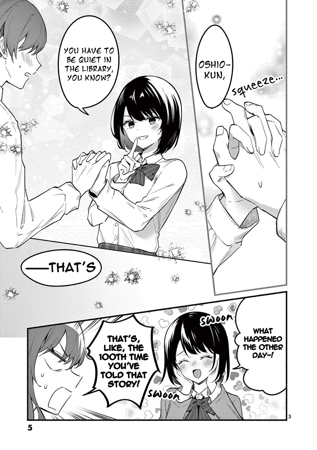 Shiotaiou no Sato-san ga Ore ni dake Amai Chapter 68 page 3 - Chapter 68