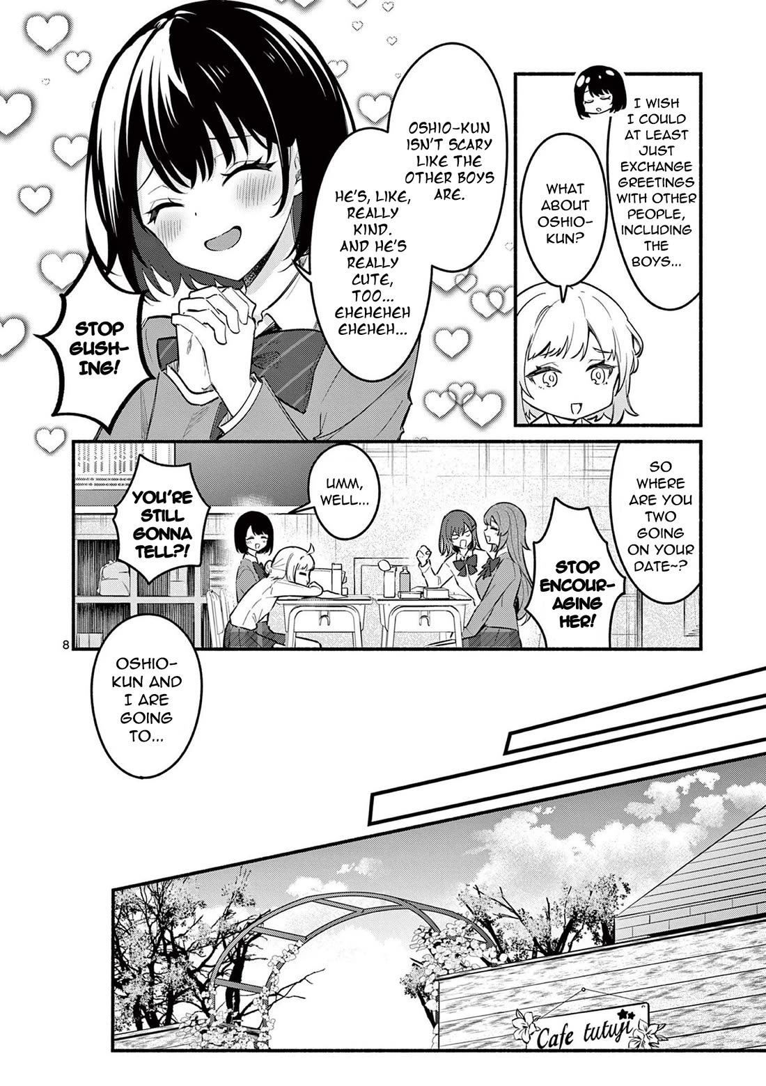 Shiotaiou no Sato-san ga Ore ni dake Amai Chapter 68 page 8 - Chapter 68