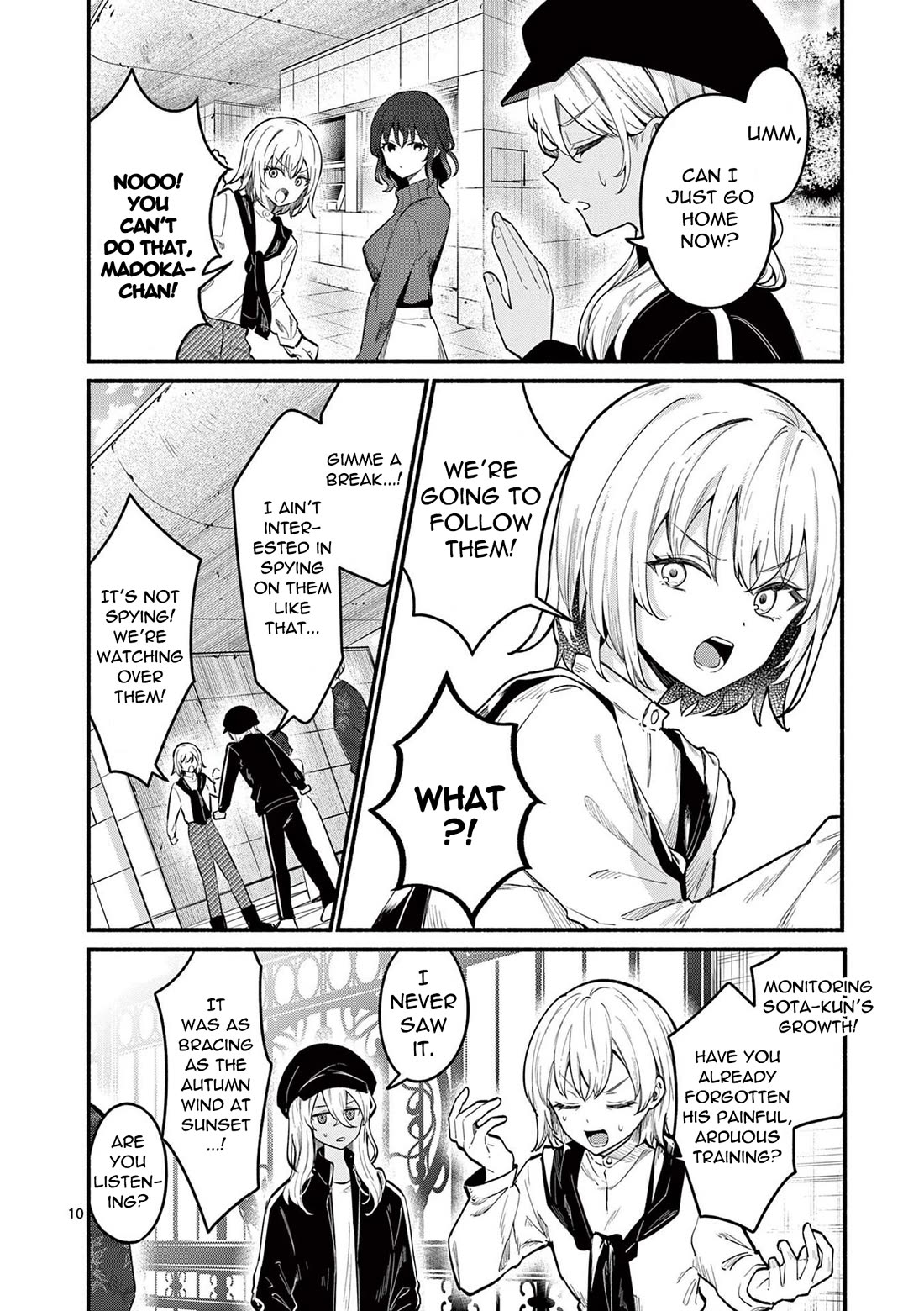 Shiotaiou no Sato-san ga Ore ni dake Amai Chapter 69 page 10 - Chapter 69