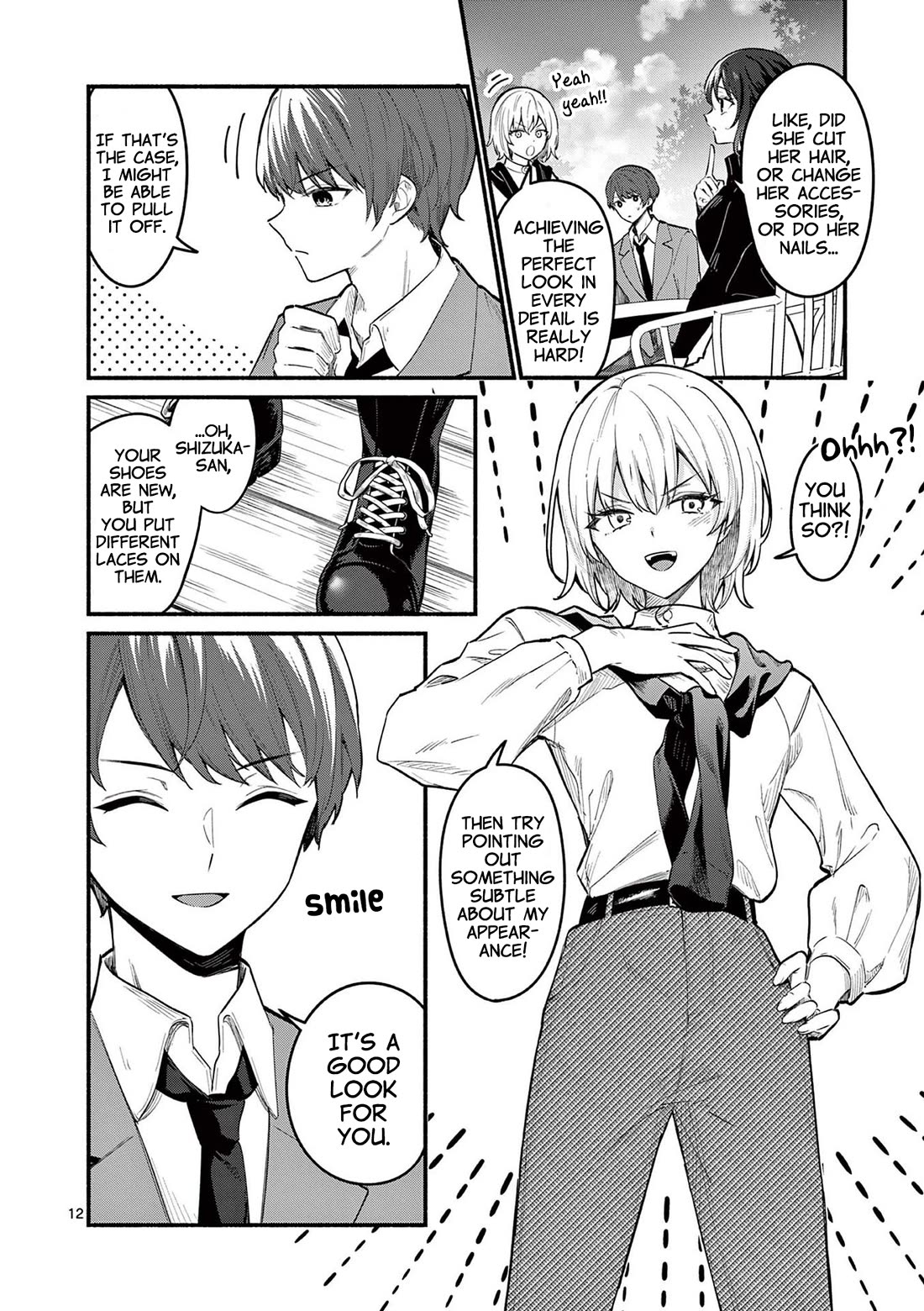 Shiotaiou no Sato-san ga Ore ni dake Amai Chapter 69 page 12 - Chapter 69