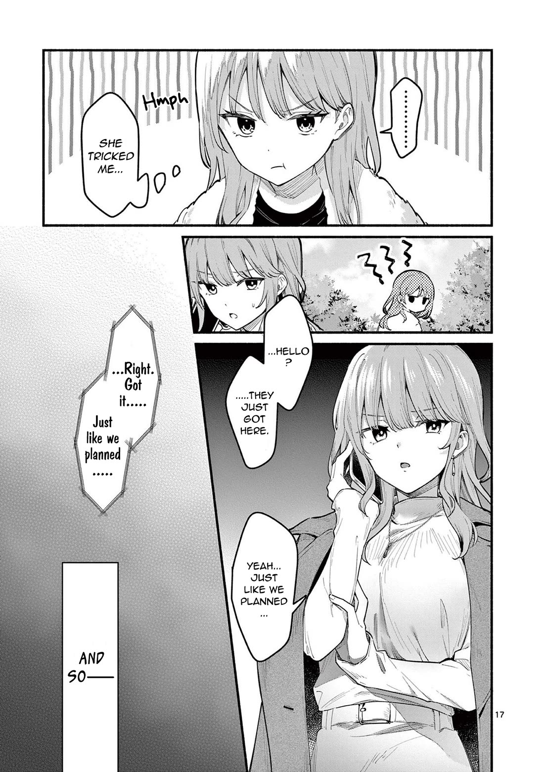 Shiotaiou no Sato-san ga Ore ni dake Amai Chapter 69 page 17 - Chapter 69