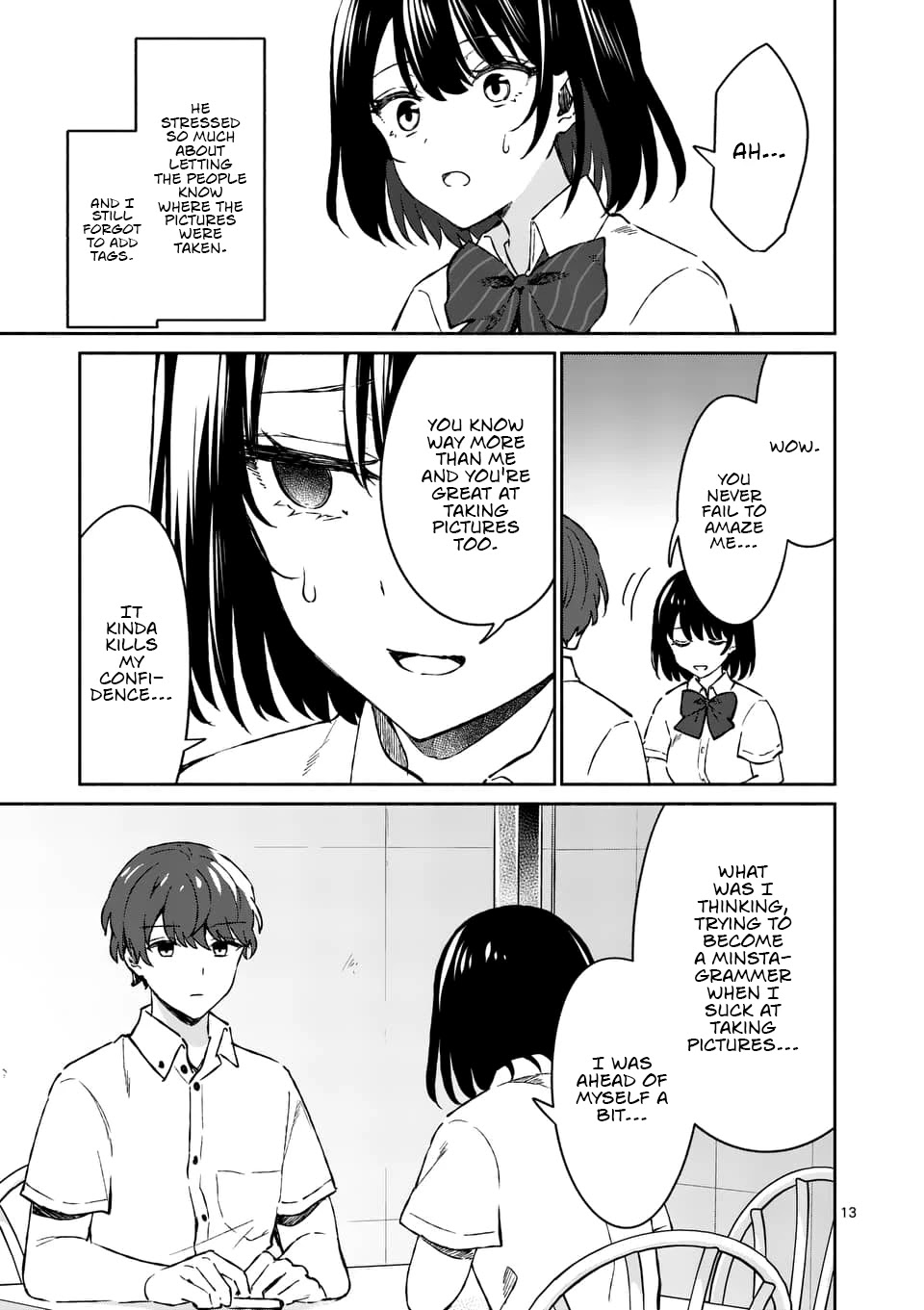 Shiotaiou no Sato-san ga Ore ni dake Amai Chapter 7 page 13 - Chapter 7