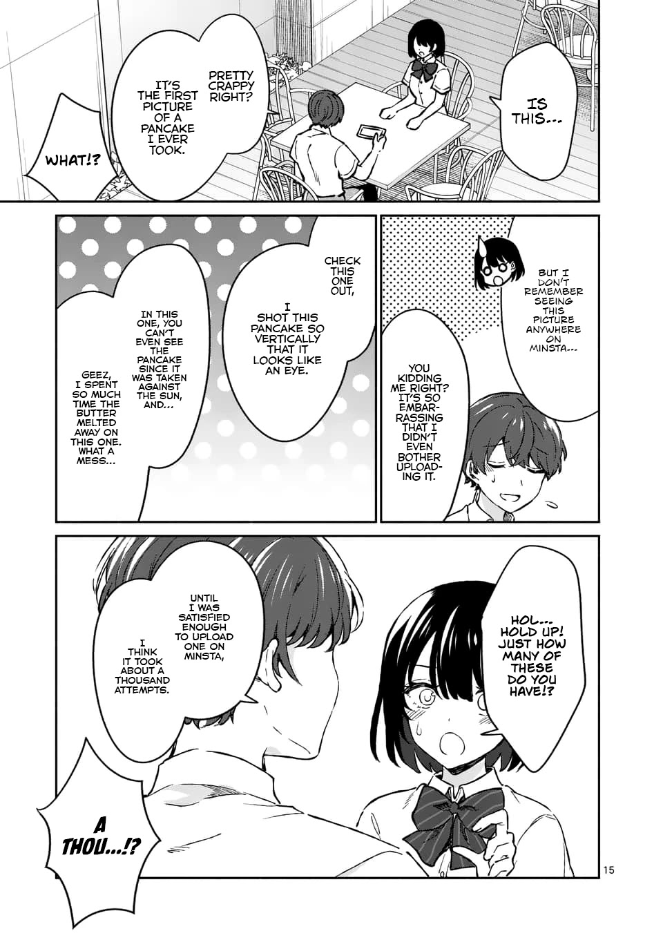 Shiotaiou no Sato-san ga Ore ni dake Amai Chapter 7 page 15 - Chapter 7