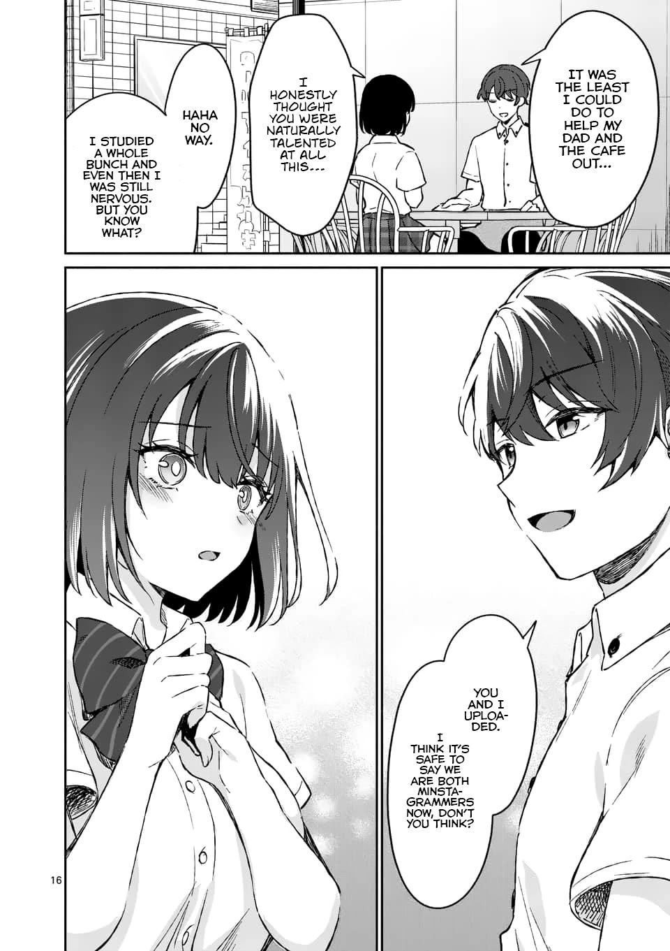 Shiotaiou no Sato-san ga Ore ni dake Amai Chapter 7 page 16 - Chapter 7