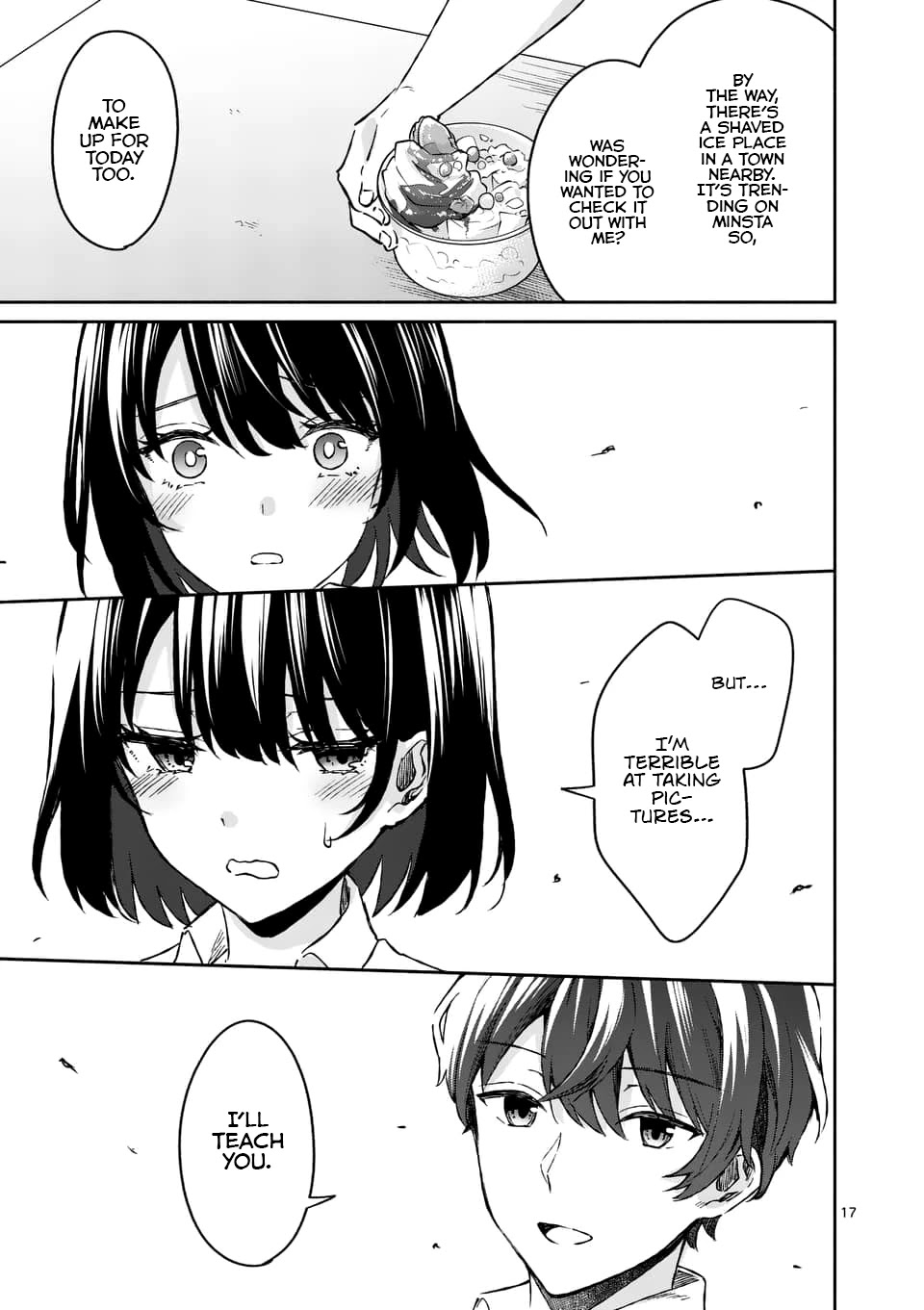 Shiotaiou no Sato-san ga Ore ni dake Amai Chapter 7 page 17 - Chapter 7