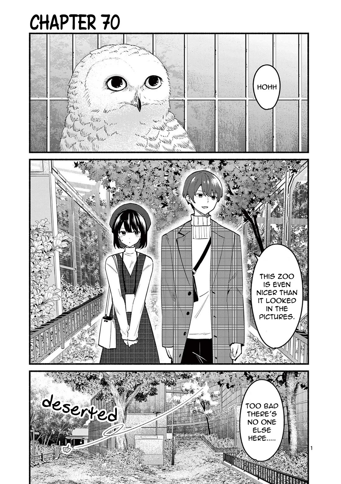 Shiotaiou no Sato-san ga Ore ni dake Amai Chapter 70 page 1 - Chapter 70