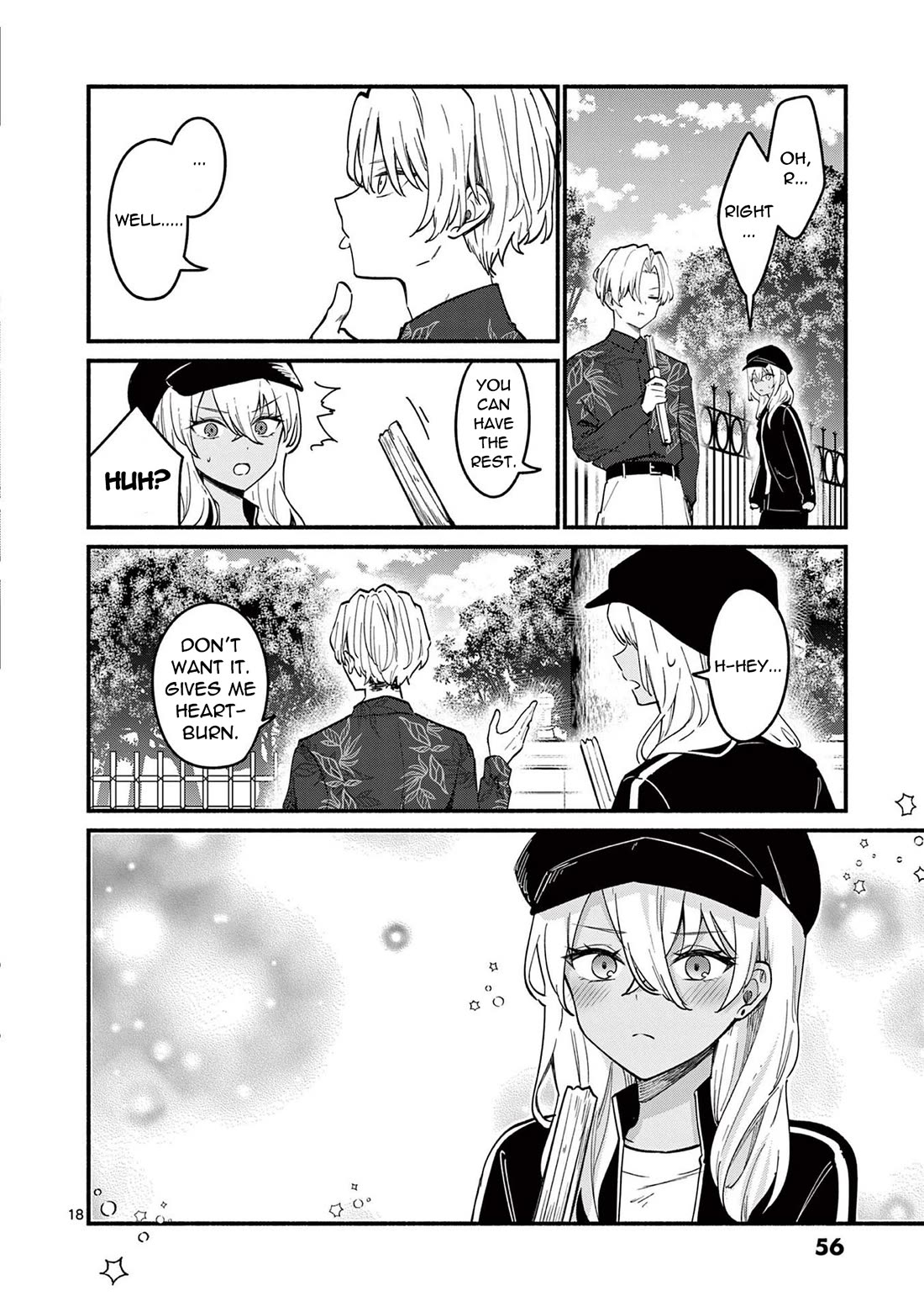 Shiotaiou no Sato-san ga Ore ni dake Amai Chapter 70 page 18 - Chapter 70