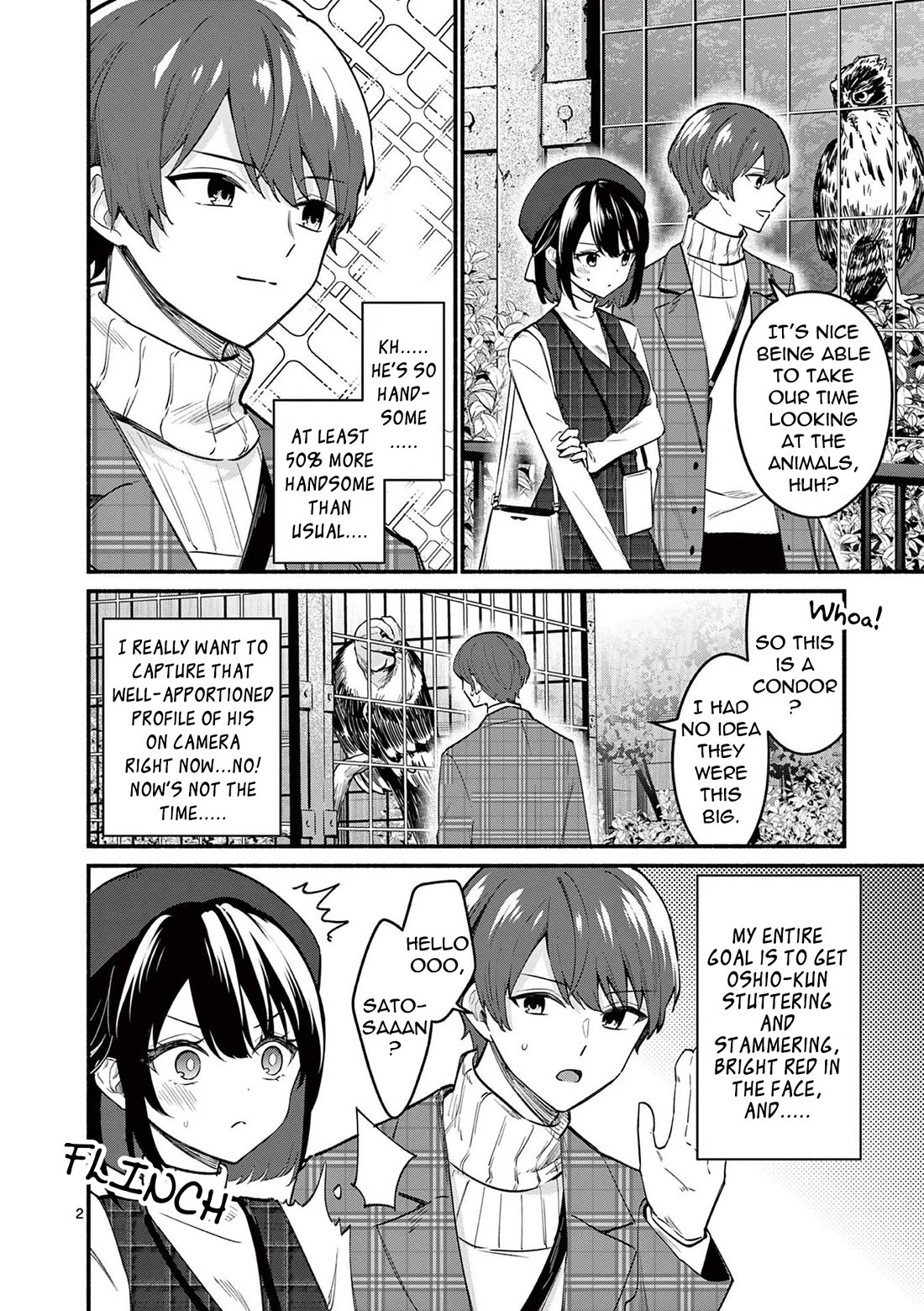 Shiotaiou no Sato-san ga Ore ni dake Amai Chapter 70 page 2 - Chapter 70