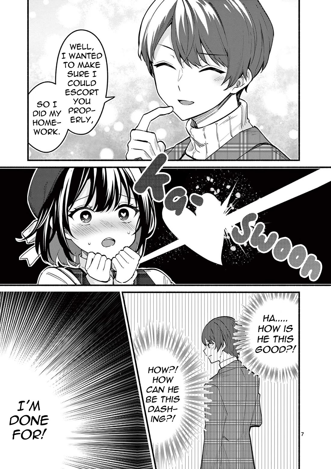 Shiotaiou no Sato-san ga Ore ni dake Amai Chapter 70 page 7 - Chapter 70